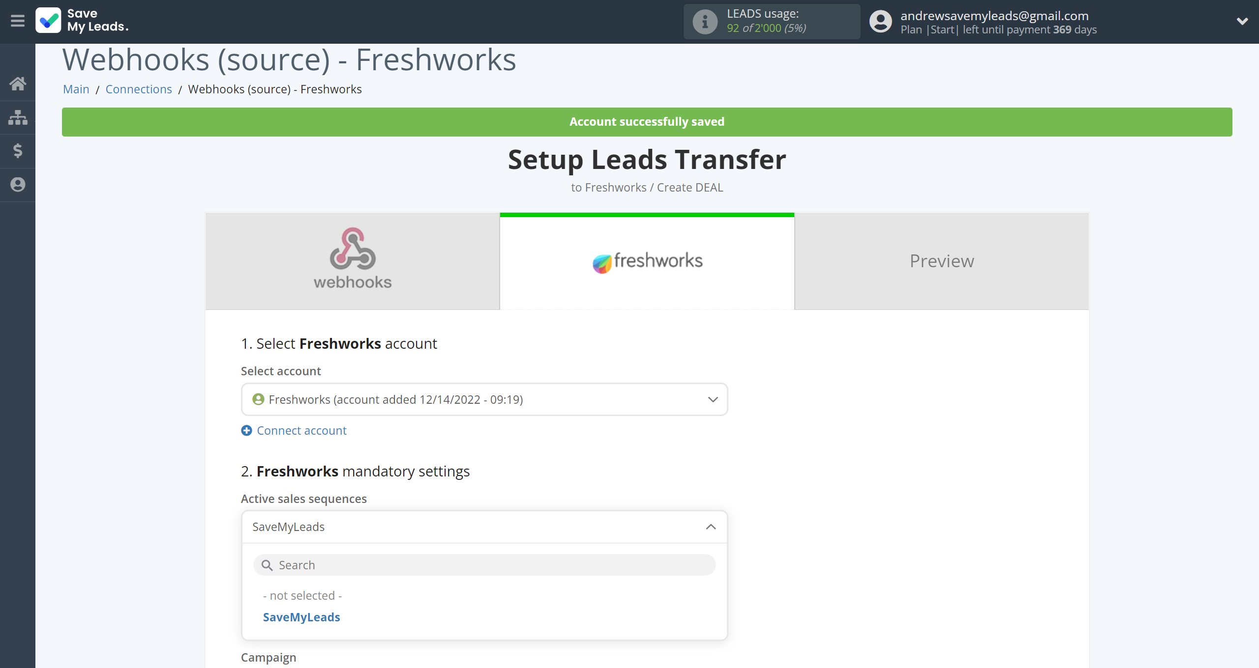 How to Connect Webhooks with Freshworks Create Deal | Assigning fields How to Connect Webhooks with Freshworks Create Deal | Assigning fields
