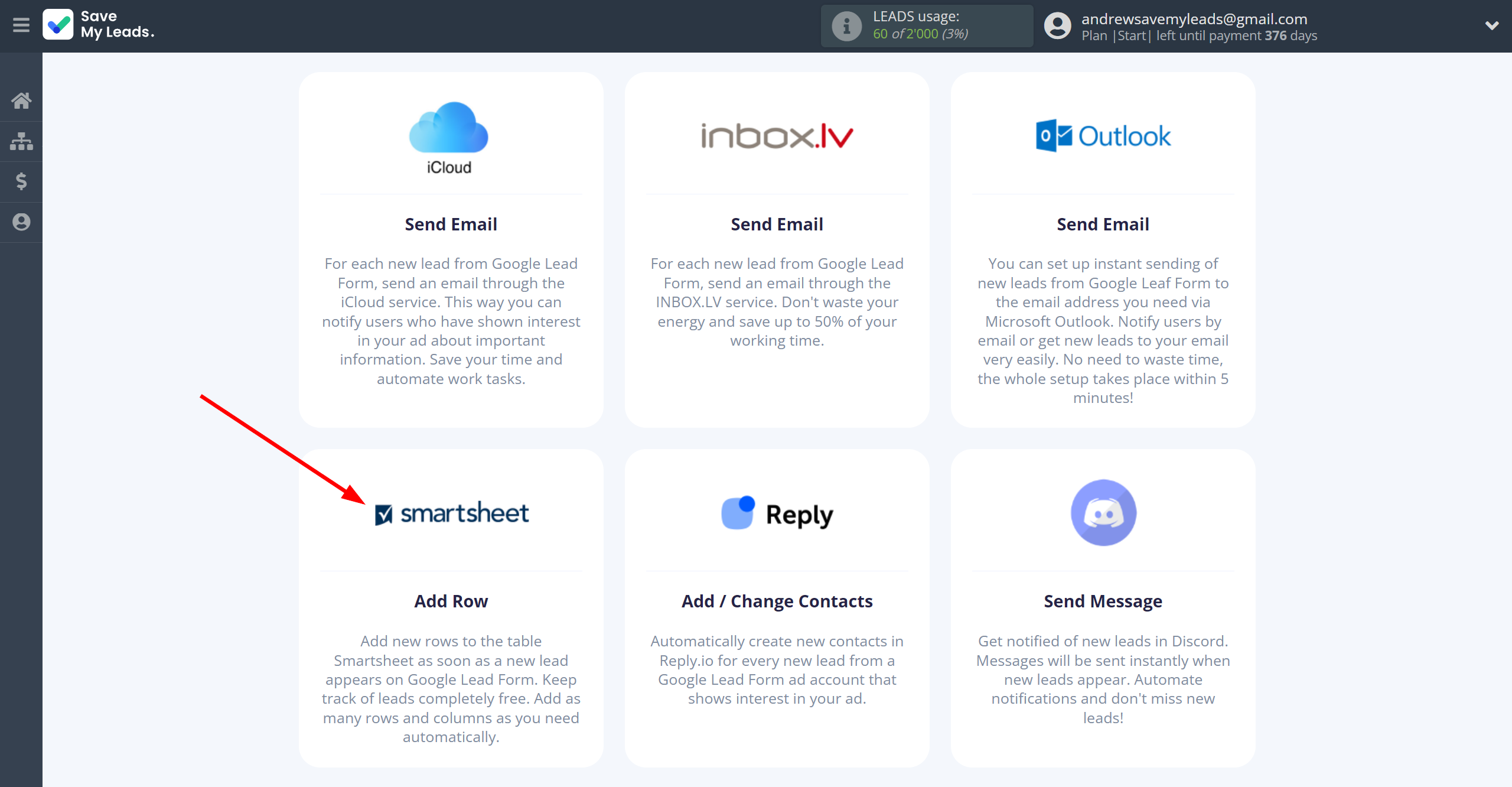 How to Connect Google Lead Form with Smartsheet | Data Destination system selection How to Connect Google Lead Form with Smartsheet | Data Destination system selection