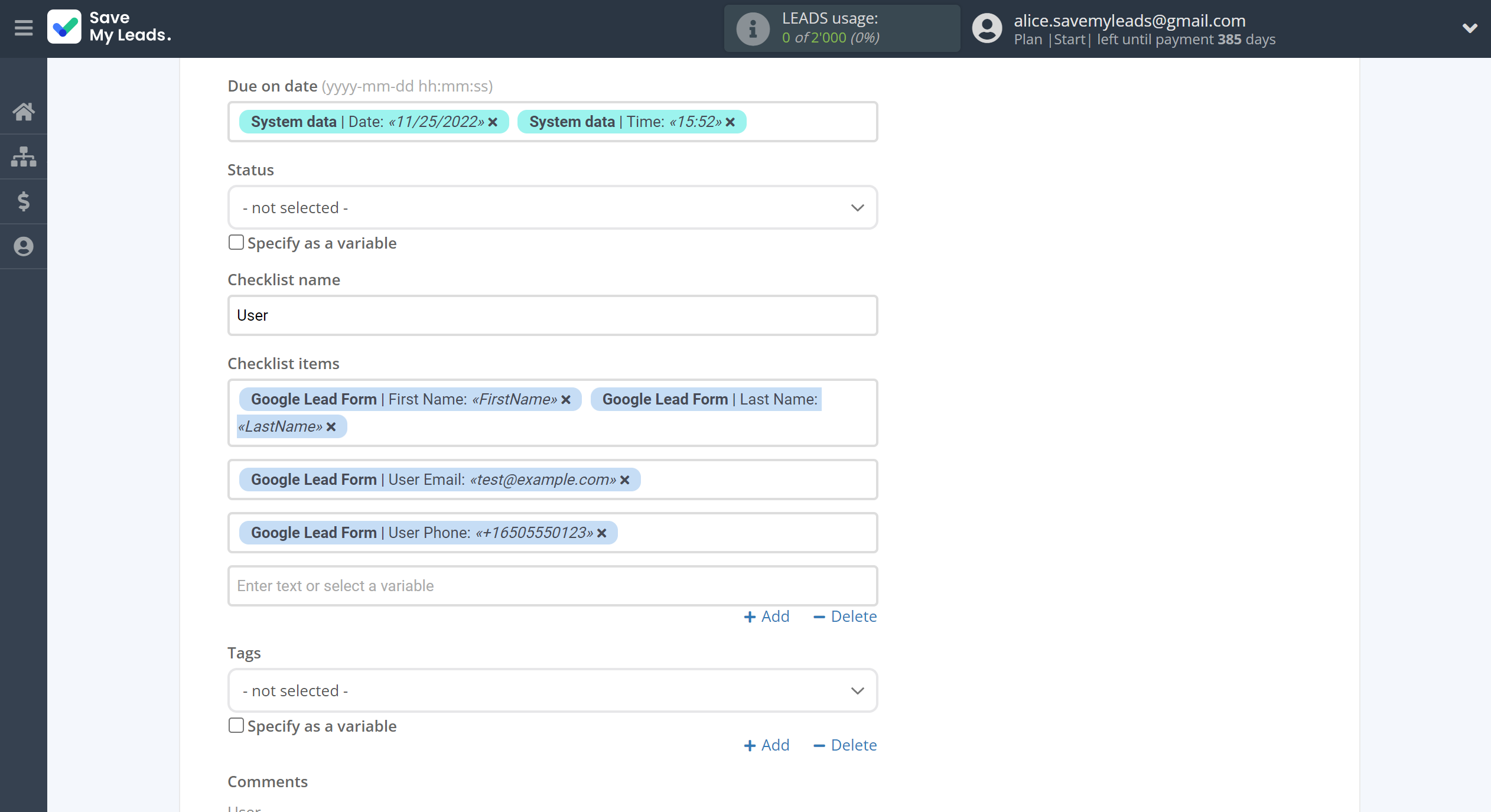 How to Connect Google Lead Form with MeisterTask | Assigning fields How to Connect Google Lead Form with MeisterTask | Assigning fields