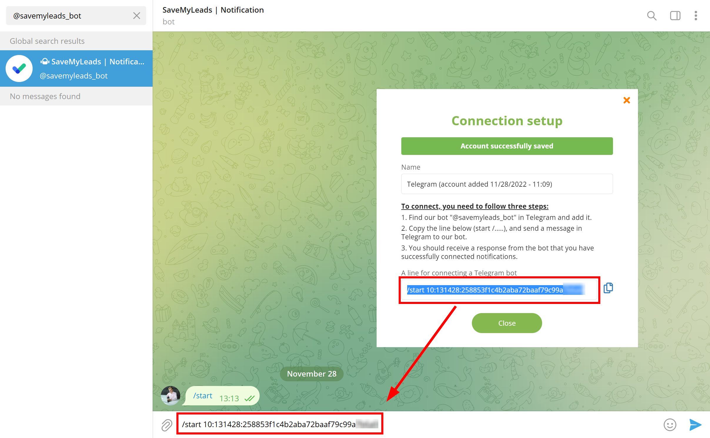 How to Connect Webhooks with Telegram | Data Destination account connection How to Connect Webhooks with Telegram | Data Destination account connection