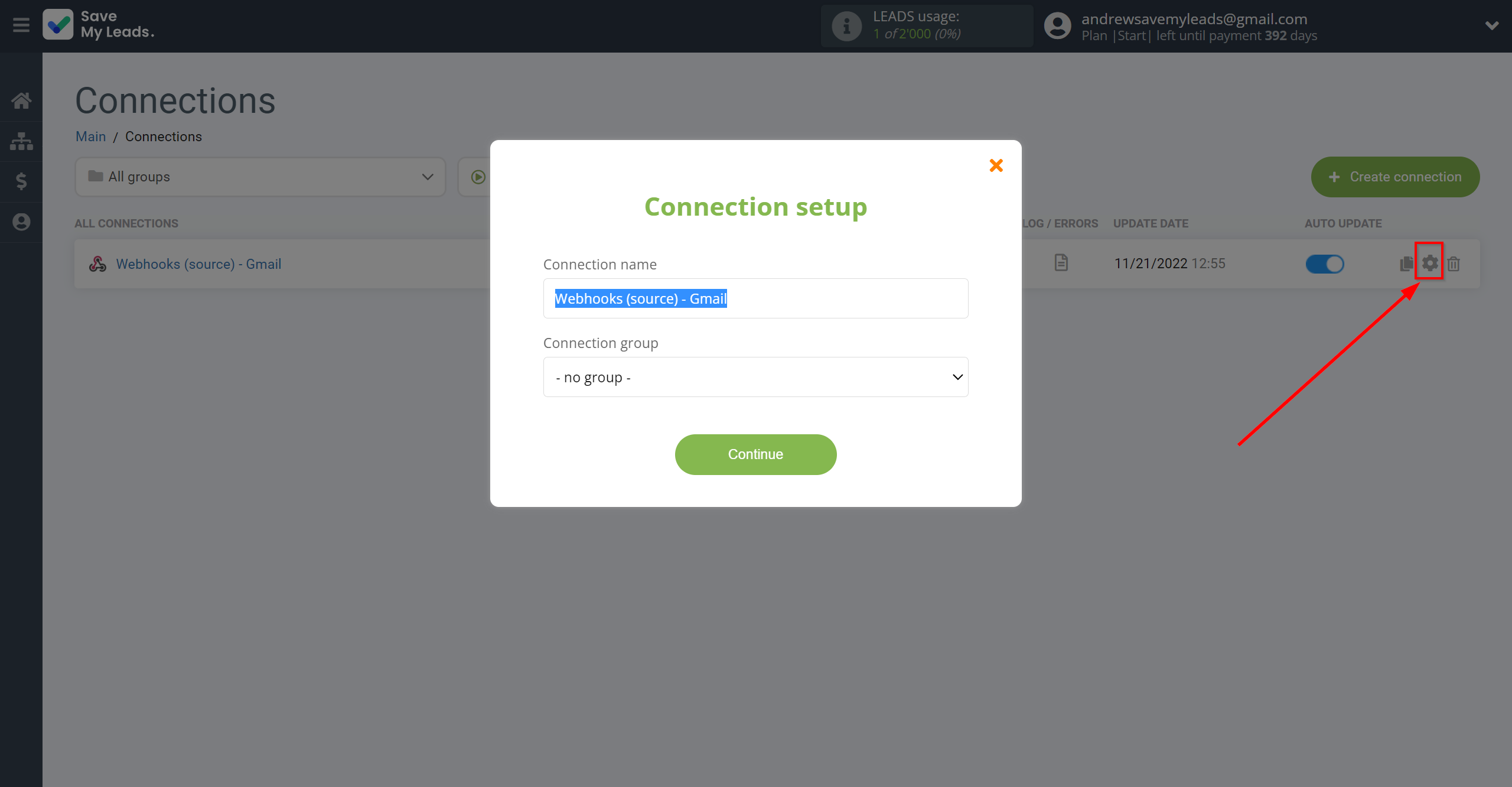 How to Connect Webhooks with Gmail | Name and group connection How to Connect Webhooks with Gmail | Name and group connection