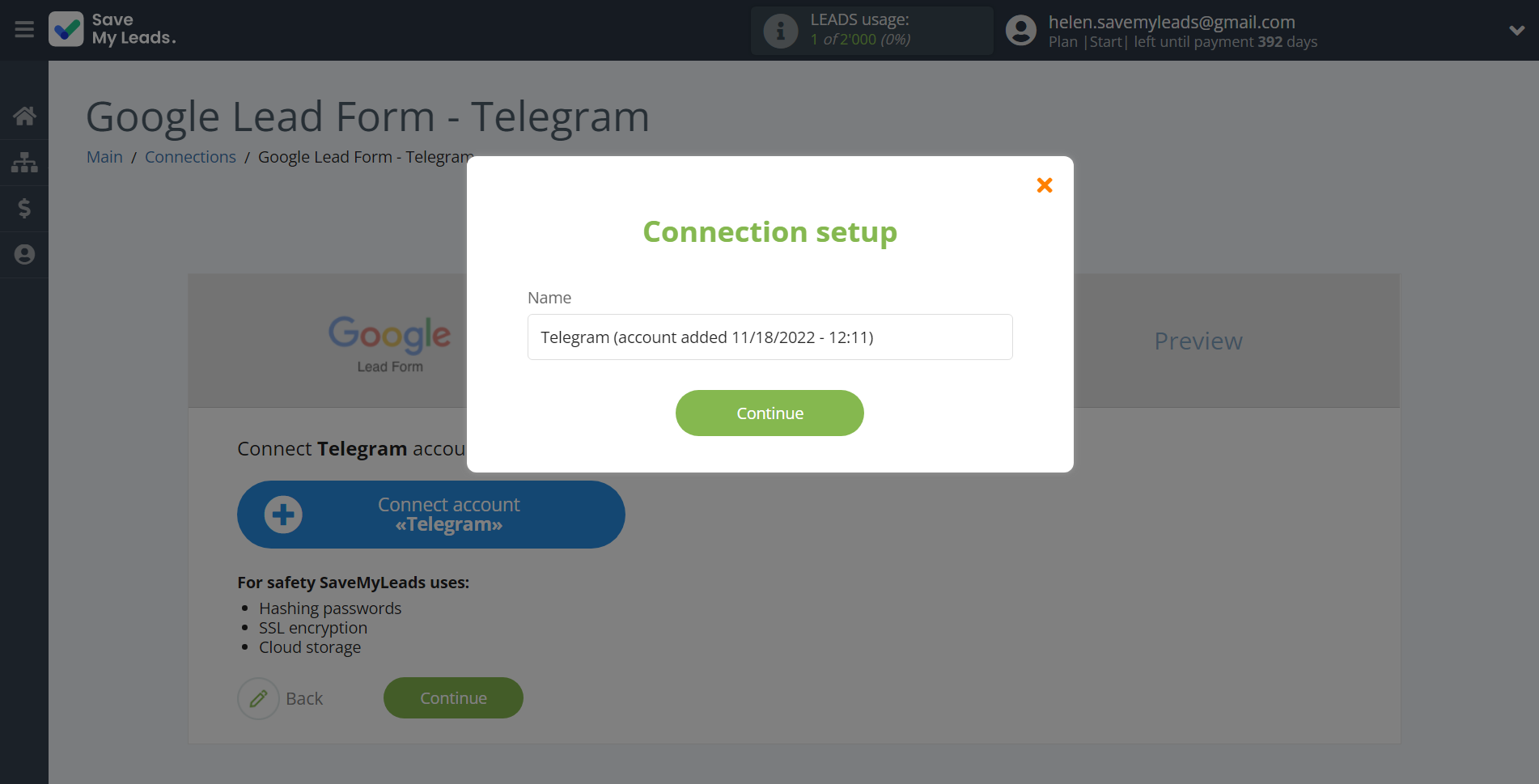 How to Connect Google Lead Form with Telegram | Data Destination account connection How to Connect Google Lead Form with Telegram | Data Destination account connection