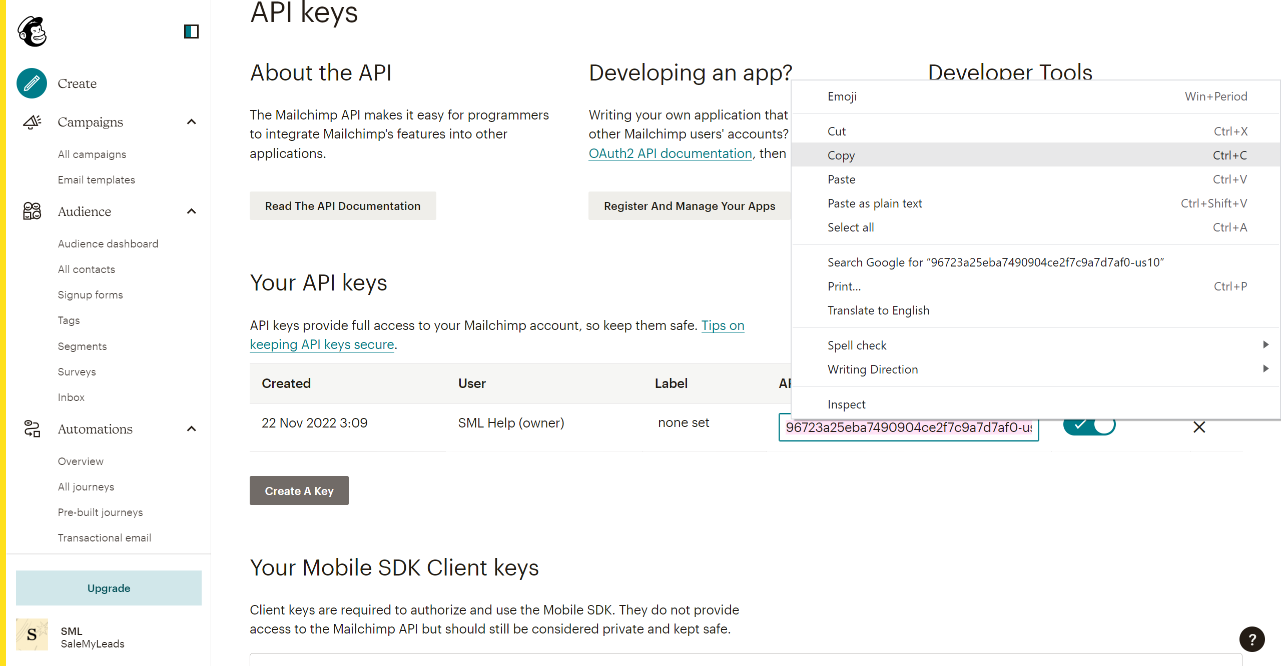 How to Connect Webhooks with MailChimp | Data Destination account connection How to Connect Webhooks with MailChimp | Data Destination account connection