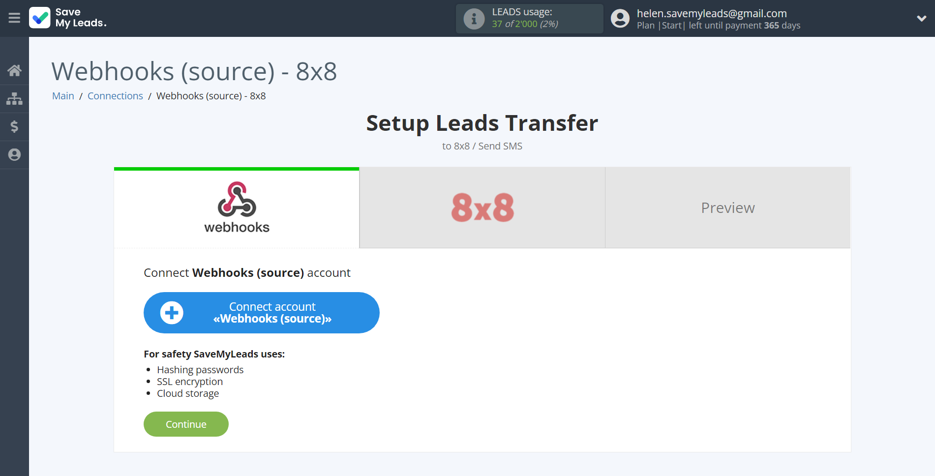 How to Connect Webhooks with 8x8 | Data Source account How to Connect Webhooks with 8x8 | Data Source account