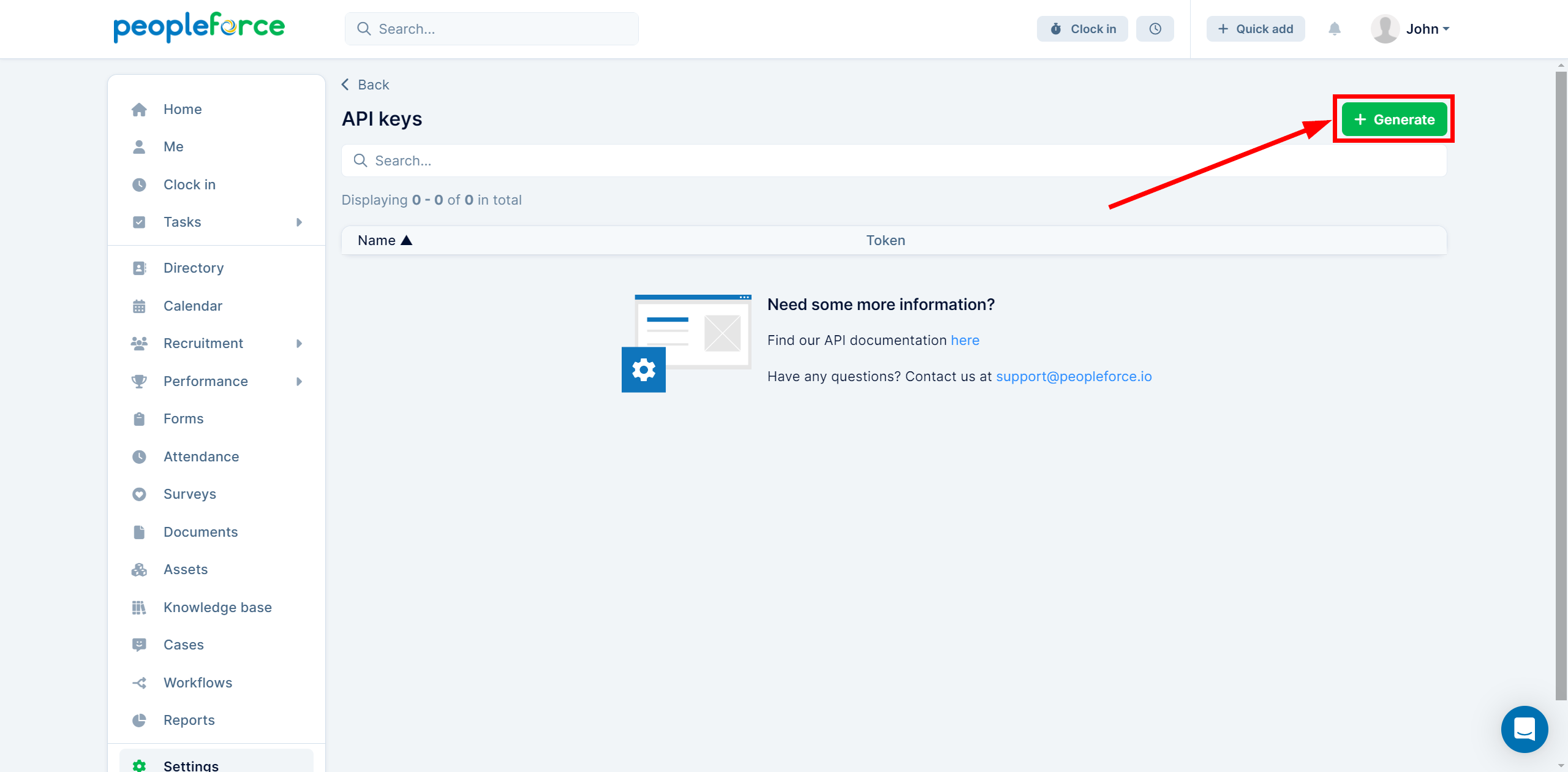 How to Connect Webhooks with PeopleForce Add Candidate | Creating an API key How to Connect Webhooks with PeopleForce Add Candidate | Creating an API key