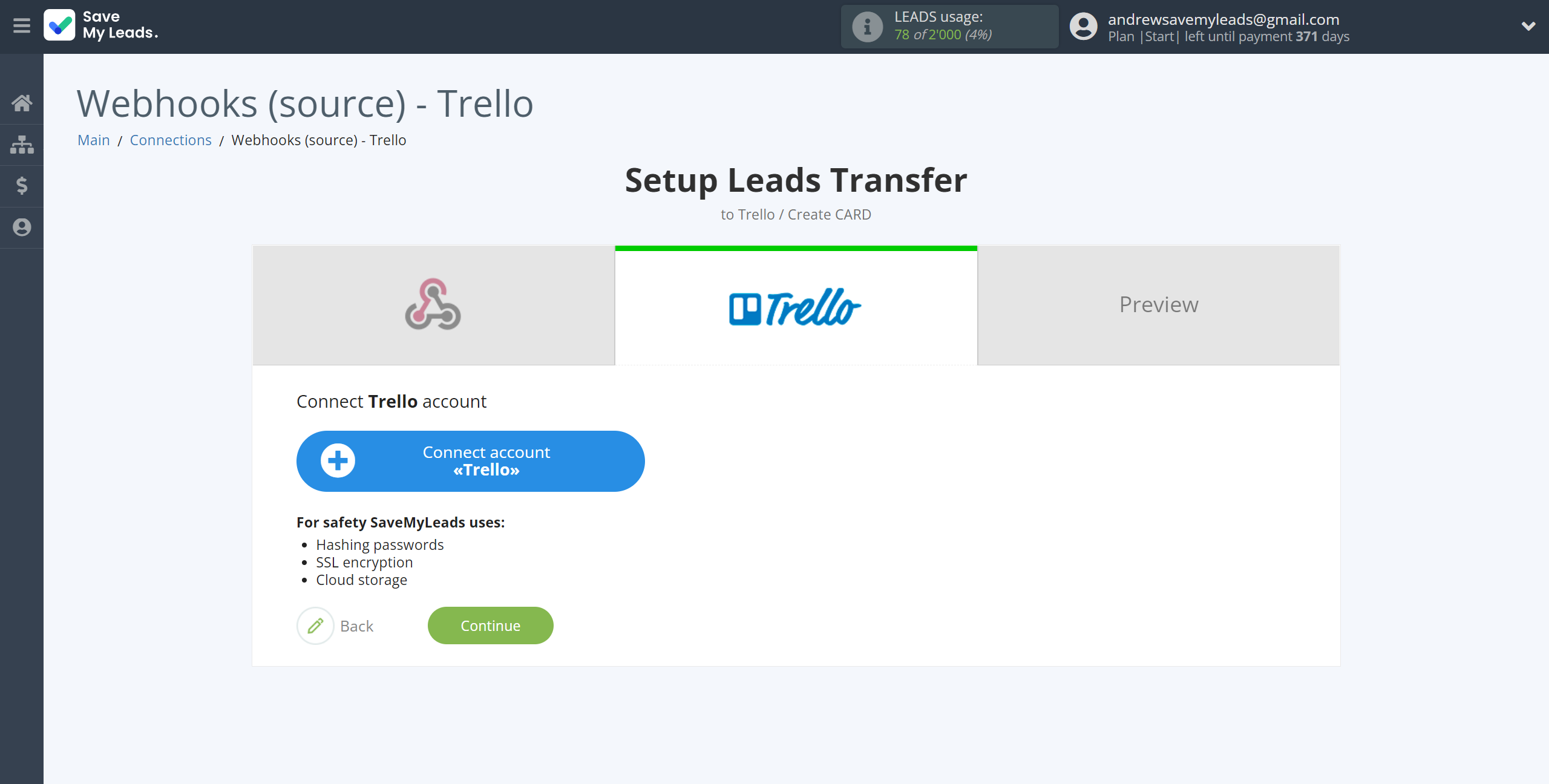 How to Connect Webhooks with Trello | Data Destination account connection How to Connect Webhooks with Trello | Data Destination account connection