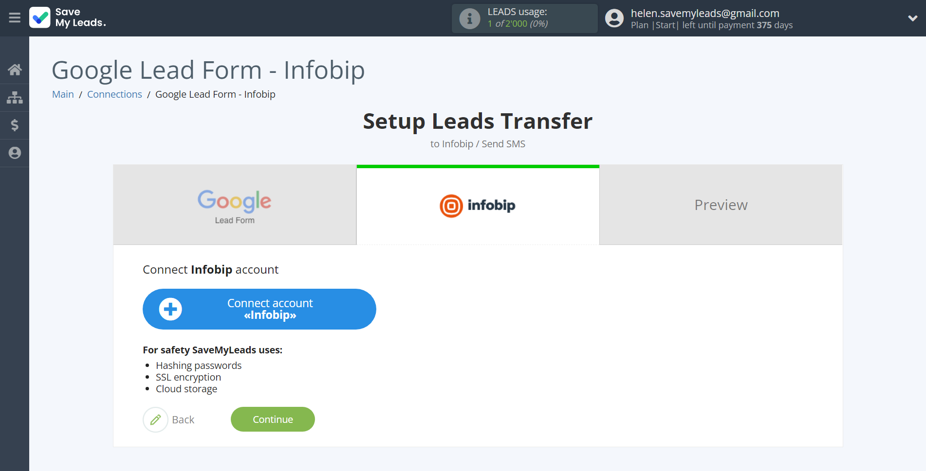 How to Connect Google Lead Form with Infobip | Data Destination account connection How to Connect Google Lead Form with Infobip | Data Destination account connection