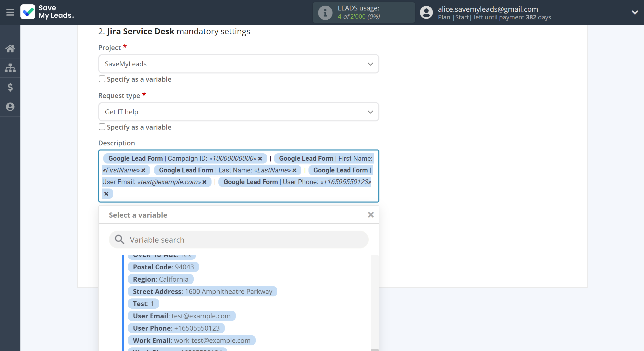 How to Connect Google Lead Form with Jira Service Management | Assigning fields How to Connect Google Lead Form with Jira Service Management | Assigning fields