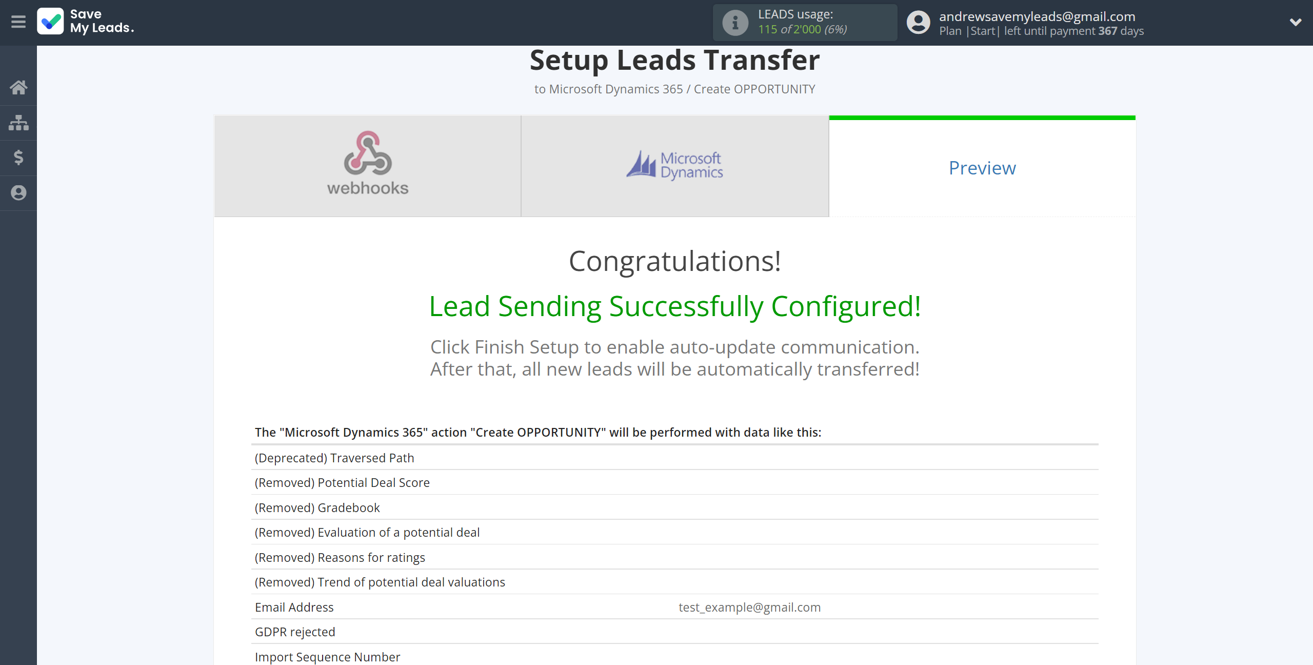 How to Connect Webhooks with Microsoft Dynamics 365 Create Opportunity | Test data How to Connect Webhooks with Microsoft Dynamics 365 Create Opportunity | Test data