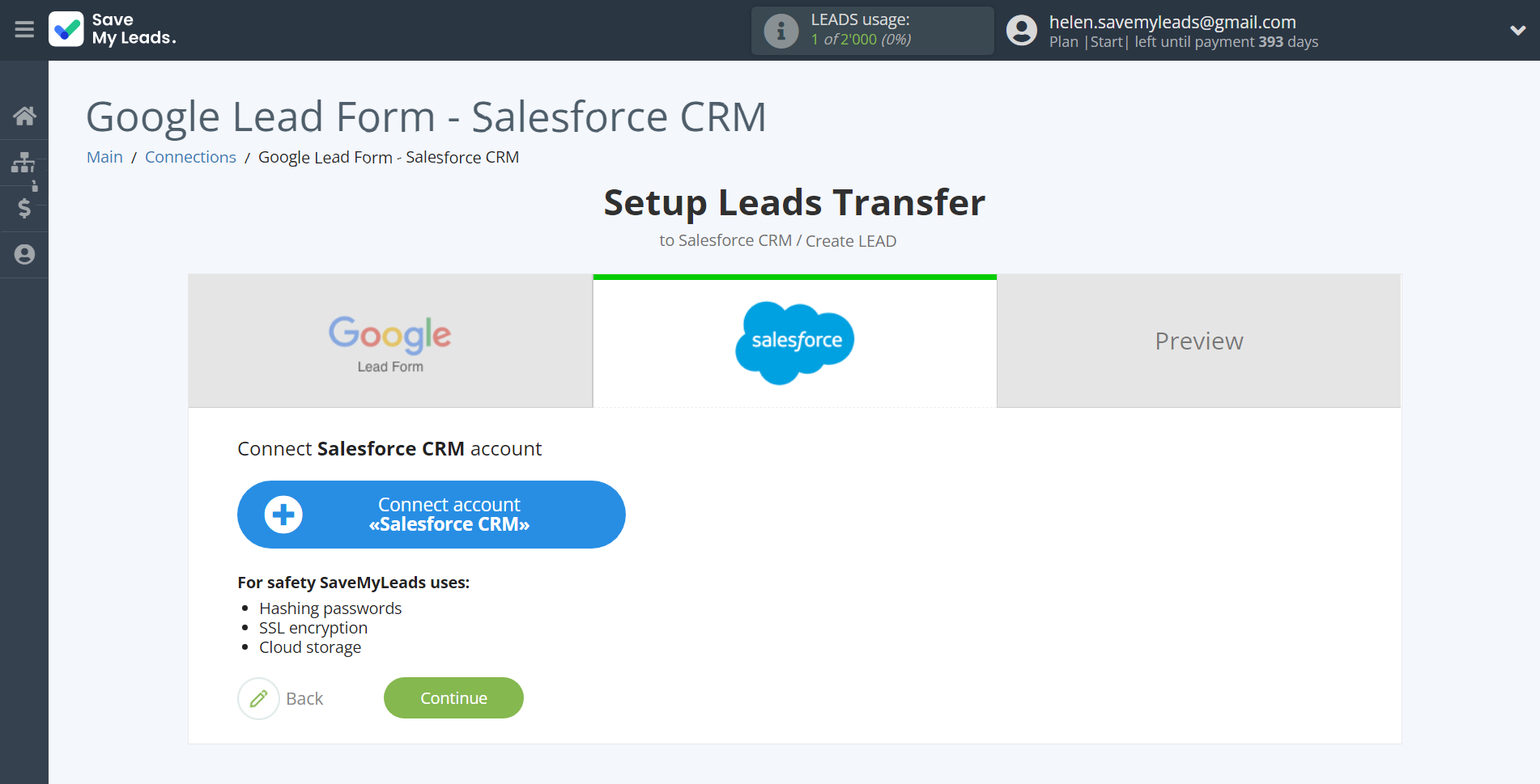 How to Connect Google Lead Form with Salesforce CRM Create Lead | Data Destination account connection How to Connect Google Lead Form with Salesforce CRM Create Lead | Data Destination account connection