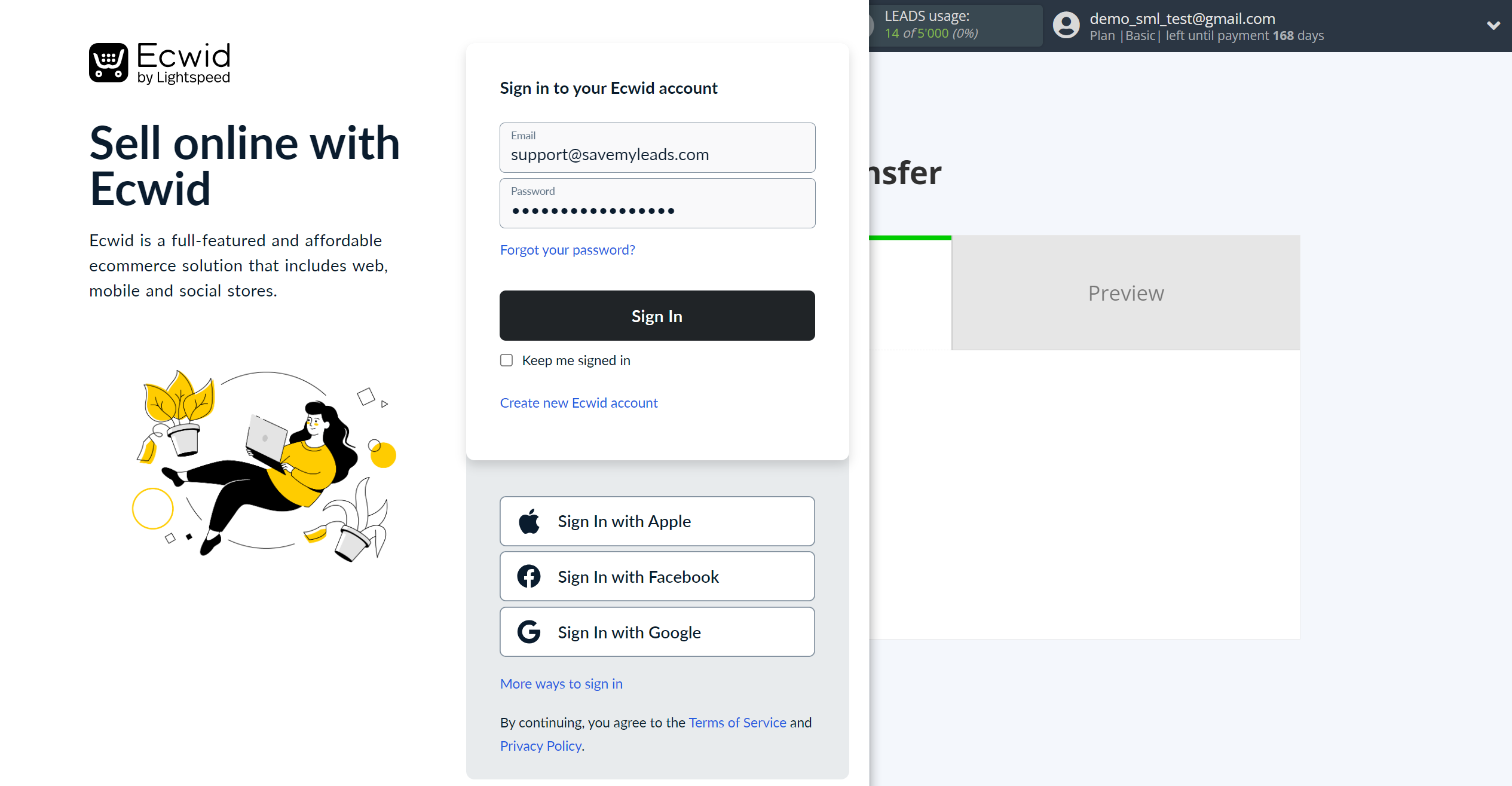 How to Connect TikTok with Ecwid Create Order | Data Destination account connection How to Connect TikTok with Ecwid Create Order | Data Destination account connection