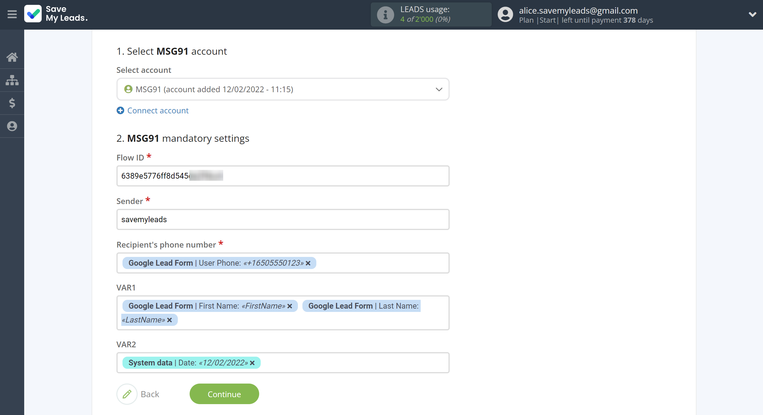 How to Connect Google Lead Form with MSG91 Send SMS | Assigning fields How to Connect Google Lead Form with MSG91 Send SMS | Assigning fields