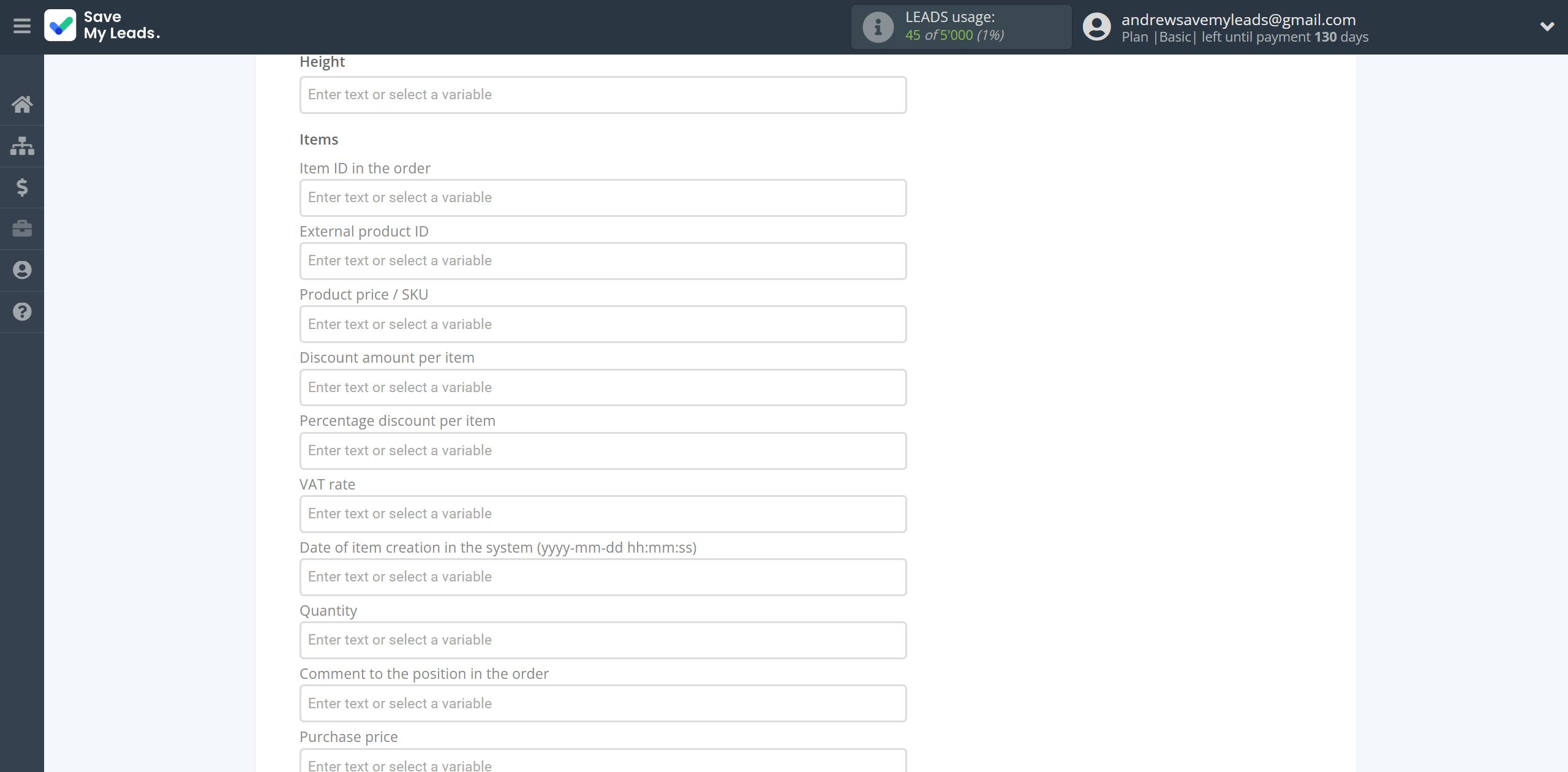 How to Connect TikTok with Simla Create Order | Assigning fields How to Connect TikTok with Simla Create Order | Assigning fields