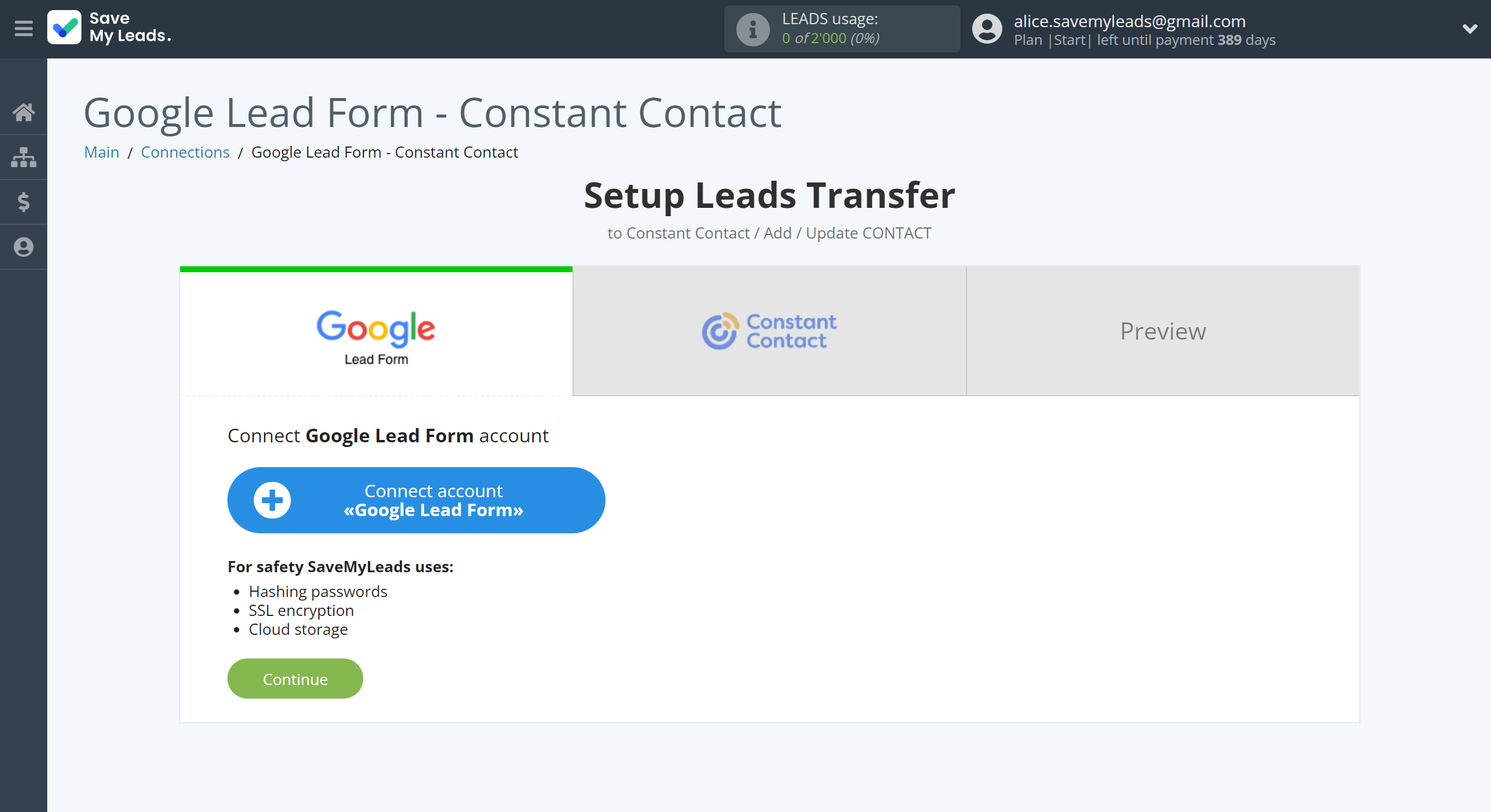 How to Connect Google Lead Form with Constant Contact | Data Source account connection How to Connect Google Lead Form with Constant Contact | Data Source account connection