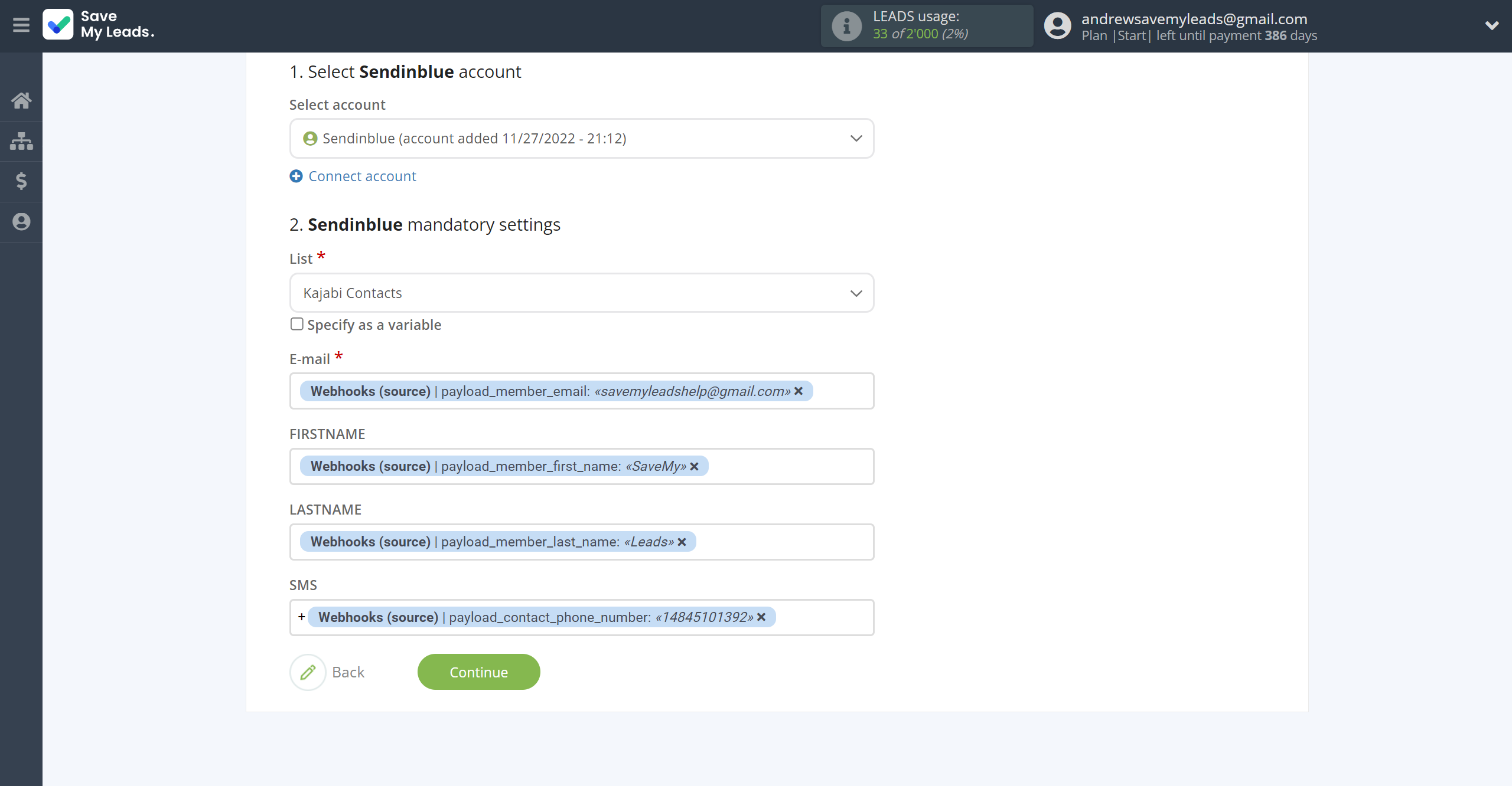 How to Connect Webhooks with Brevo | Assigning fields How to Connect Webhooks with Brevo | Assigning fields