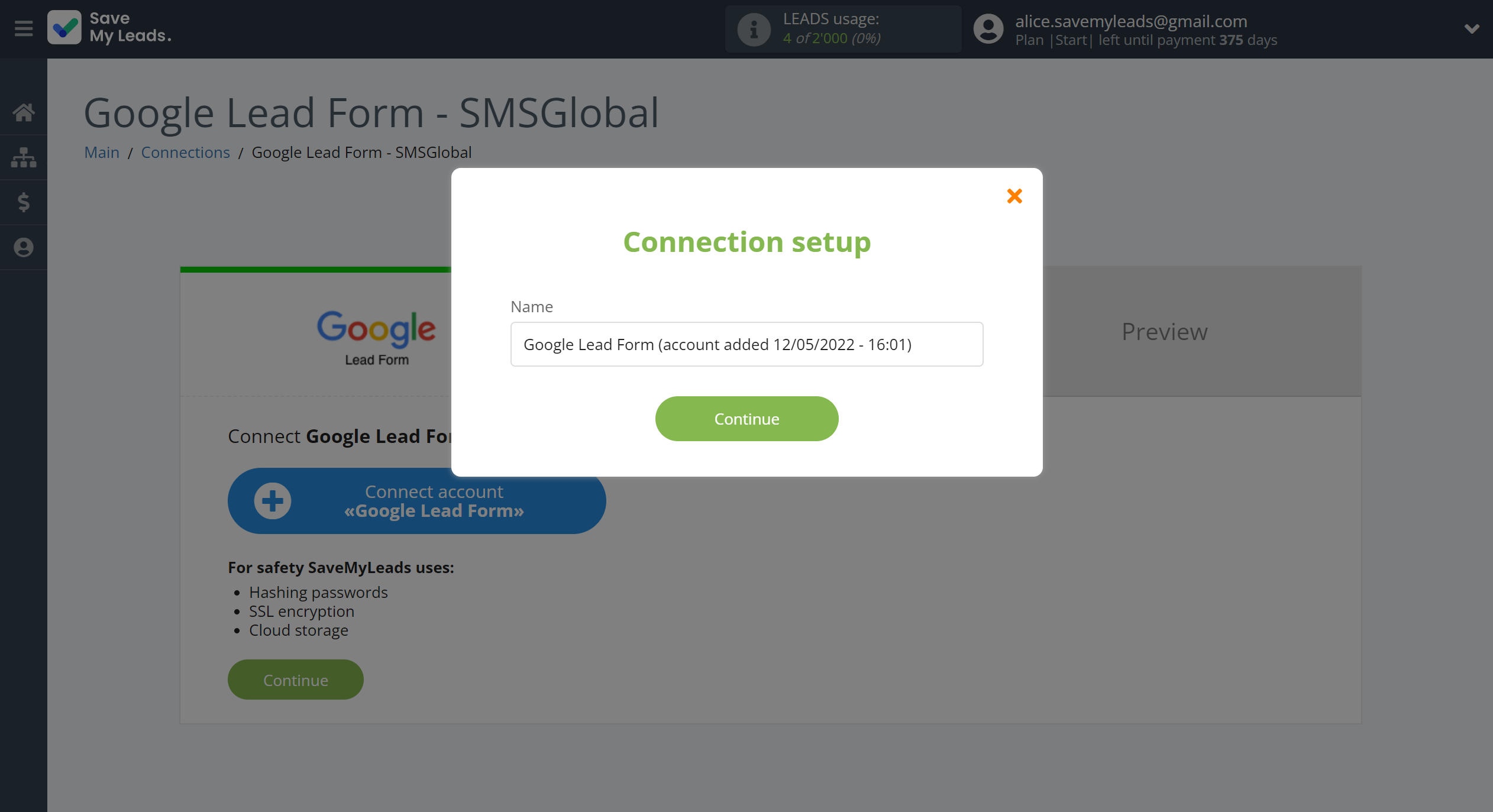 How to Connect Google Lead Form with SMSGlobal | Data Source account connection How to Connect Google Lead Form with SMSGlobal | Data Source account connection