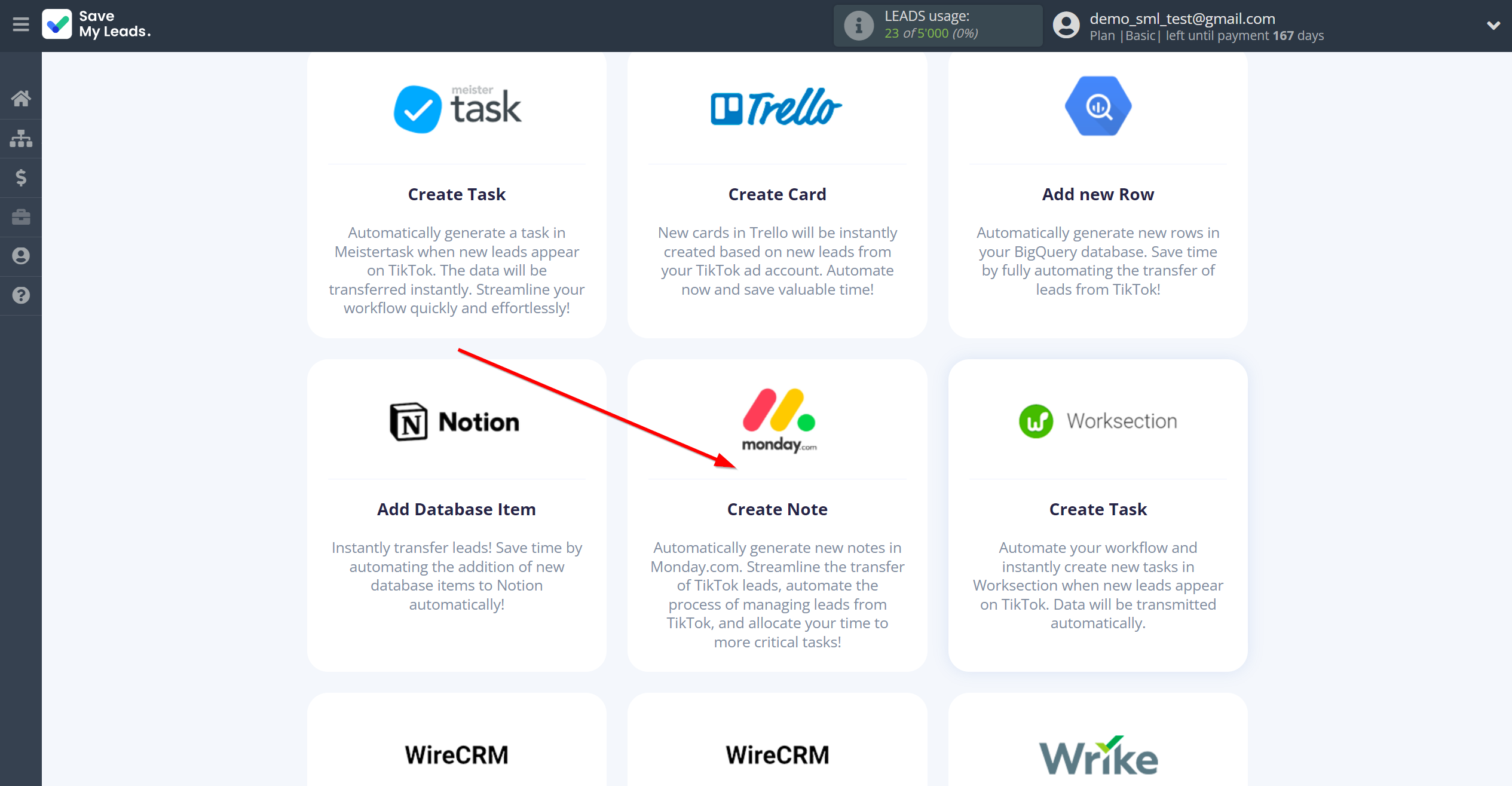 How to Connect TikTok with Monday.com | Data Destination system selection How to Connect TikTok with Monday.com | Data Destination system selection