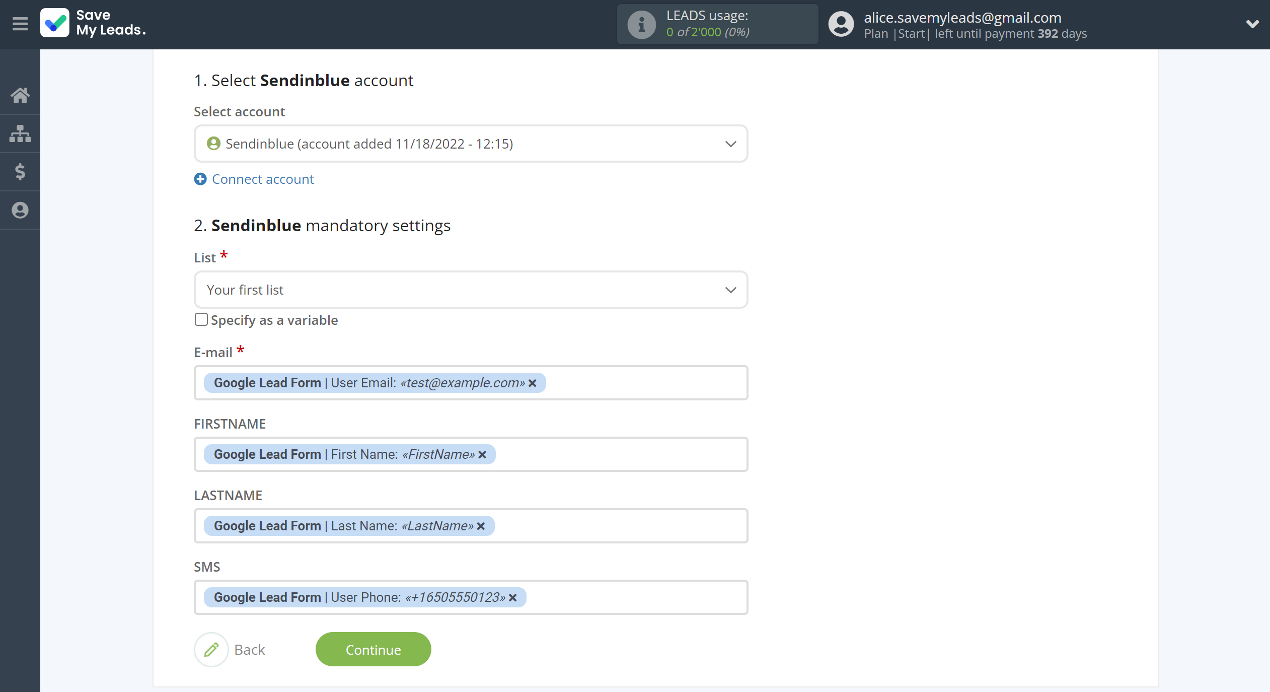 How to Connect Google Lead Form with Brevo | Assigning fields How to Connect Google Lead Form with Brevo | Assigning fields