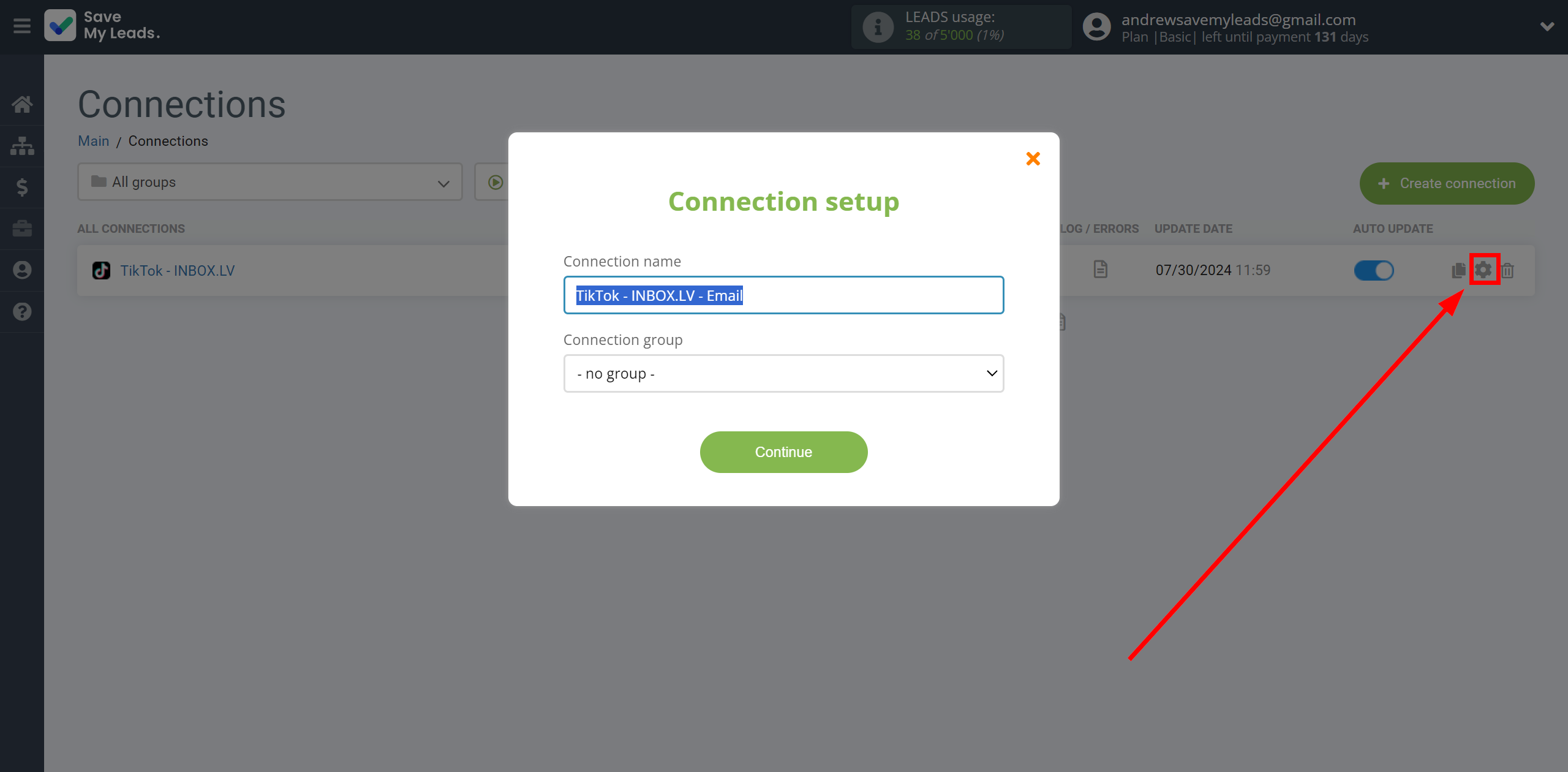 How to Connect TikTok with INBOX.LV | Name and group connection How to Connect TikTok with INBOX.LV | Name and group connection