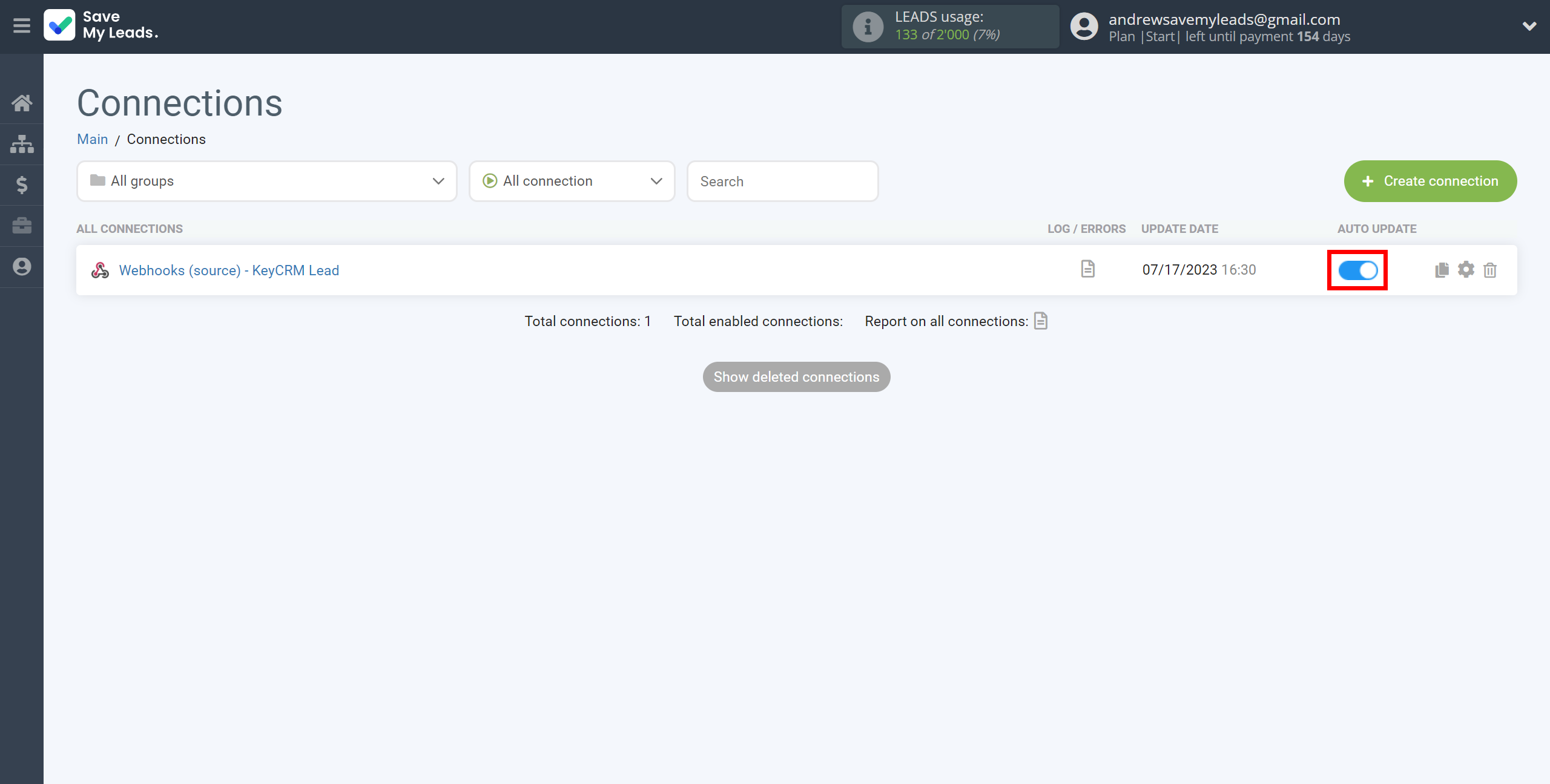 How to Connect Webhooks with KeyCRM Create Lead | Enable auto-update How to Connect Webhooks with KeyCRM Create Lead | Enable auto-update