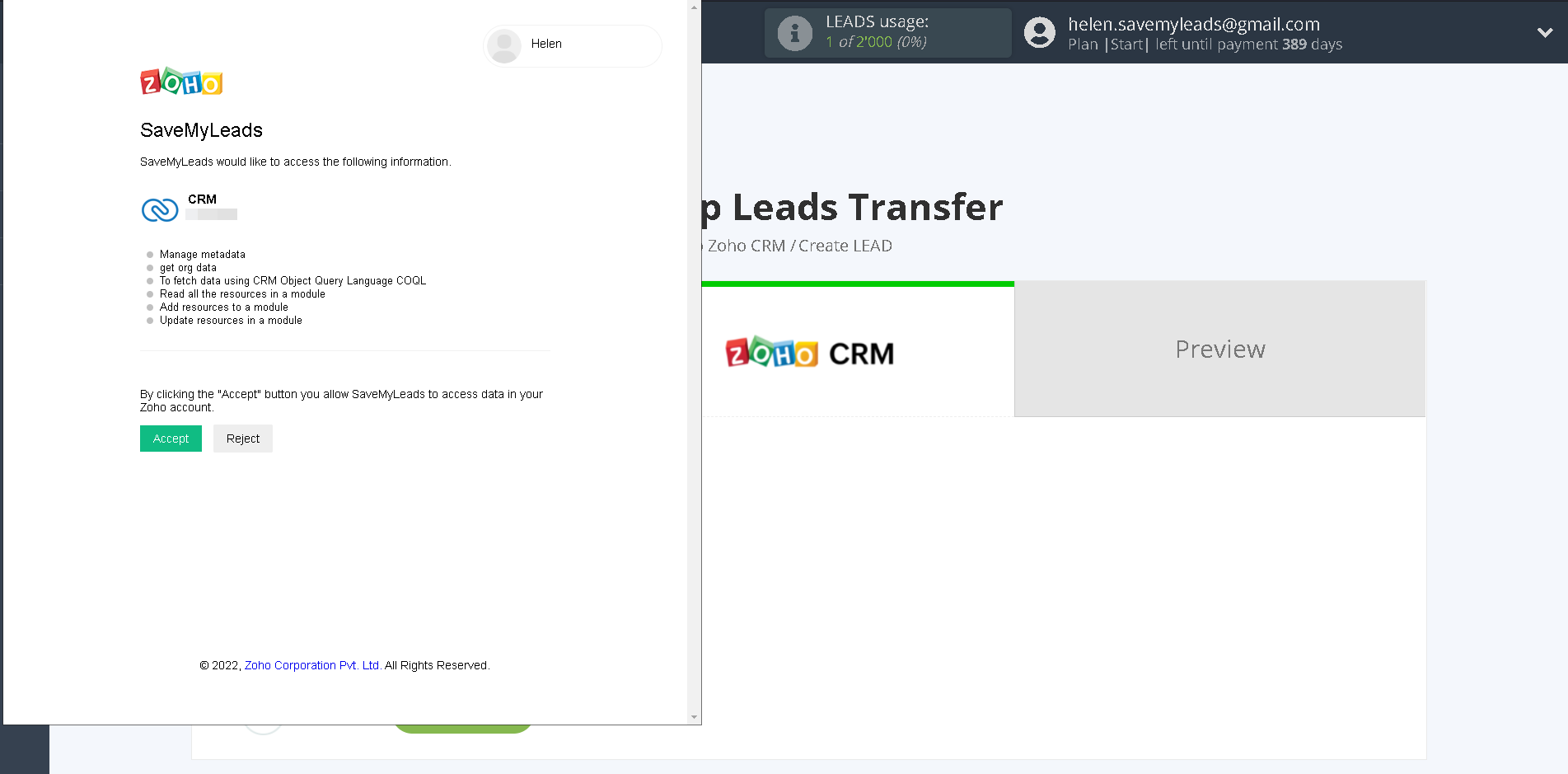 How to Connect Google Lead Form with Zoho CRM Create Leads | Data Destination account connection How to Connect Google Lead Form with Zoho CRM Create Leads | Data Destination account connection