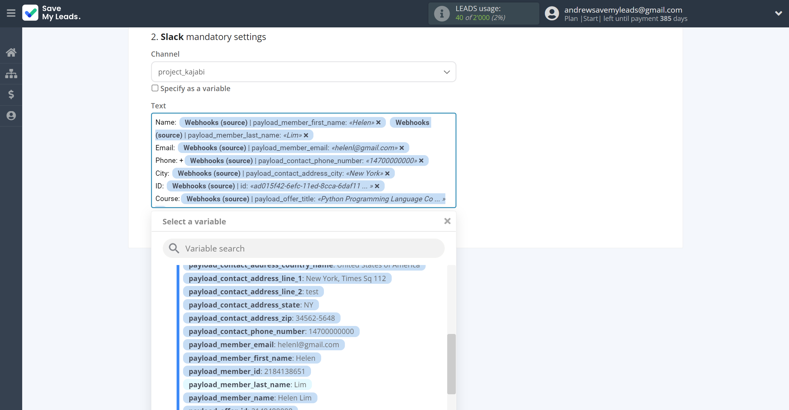 How to Connect Webhooks with Slack Channel Notification | Assigning fields How to Connect Webhooks with Slack Channel Notification | Assigning fields