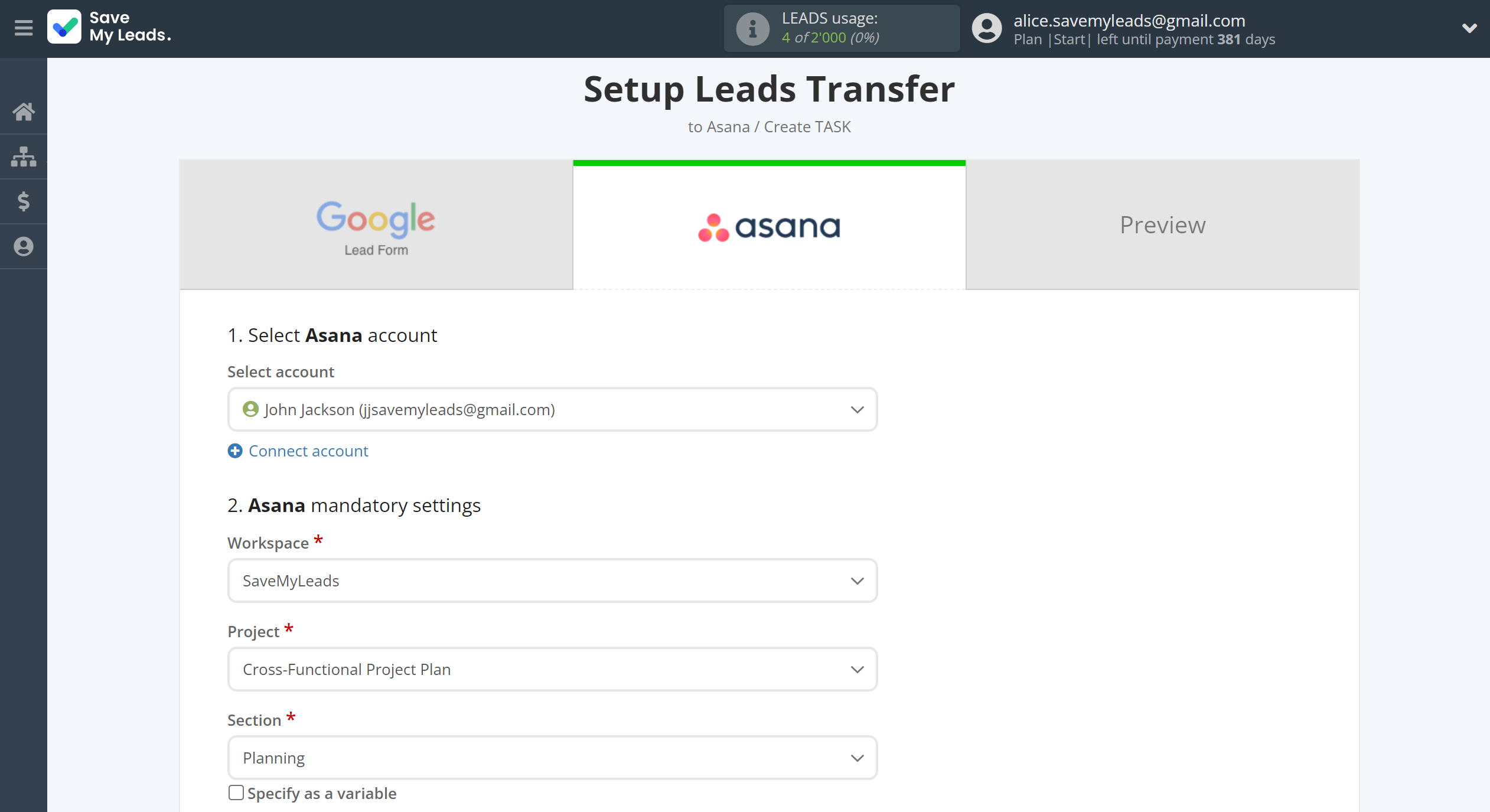 How to Connect Google Lead Form with Asana | Assigning fields How to Connect Google Lead Form with Asana | Assigning fields