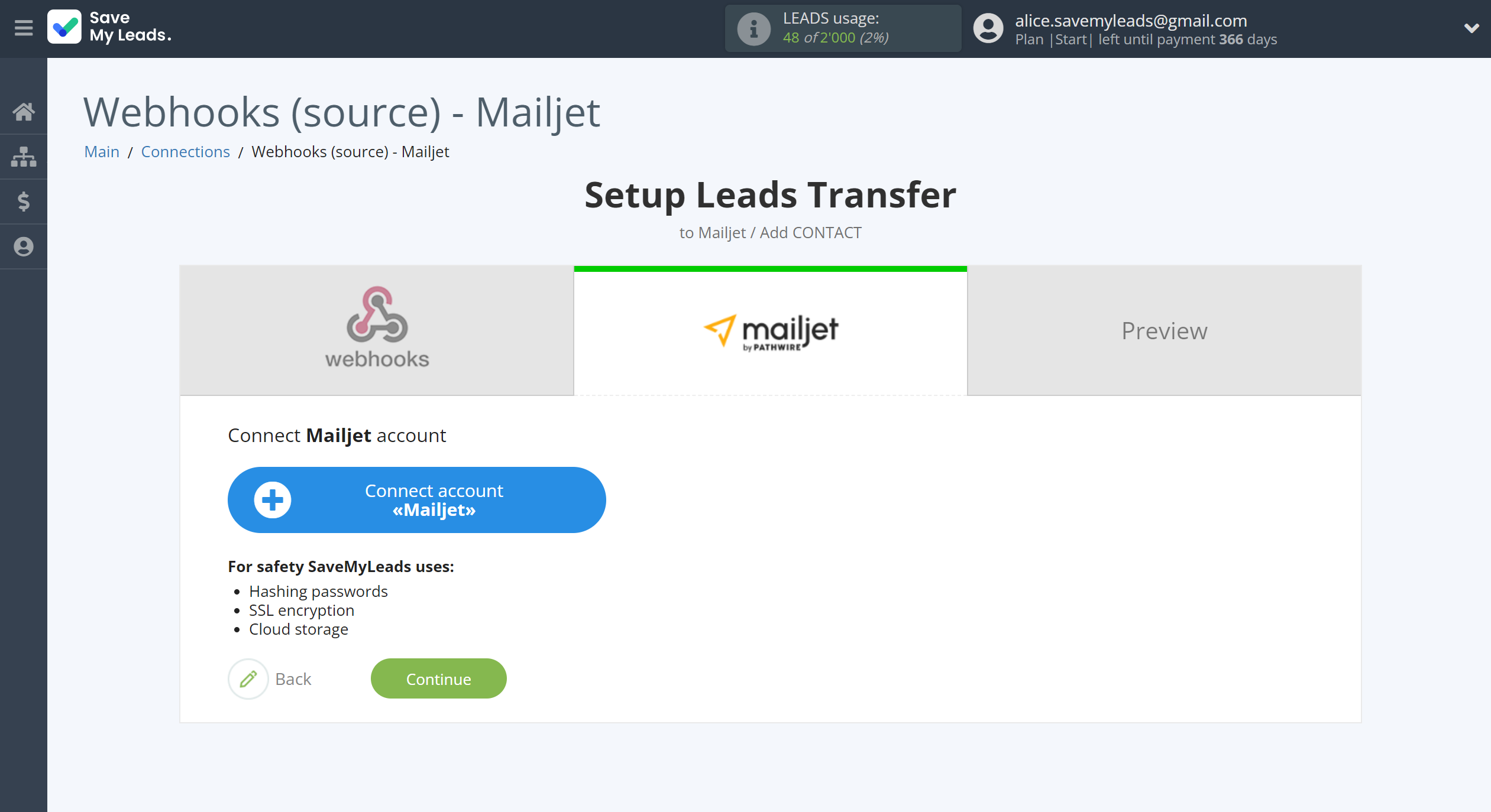 How to Connect Webhooks with Mailjet | Data Destination account connection How to Connect Webhooks with Mailjet | Data Destination account connection
