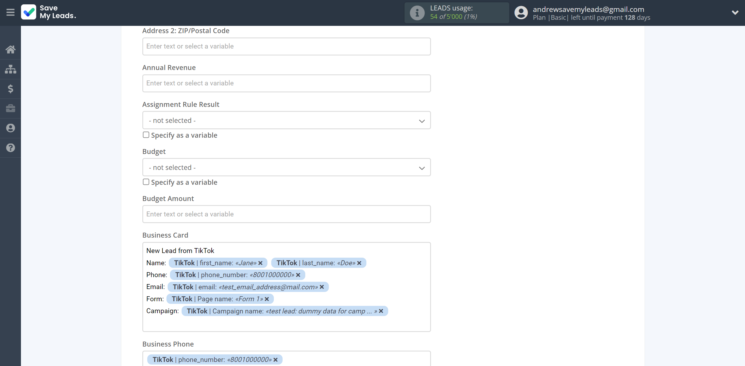How to Connect TikTok with Microsoft Dynamics 365 Create Lead | Assigning fields How to Connect TikTok with Microsoft Dynamics 365 Create Lead | Assigning fields