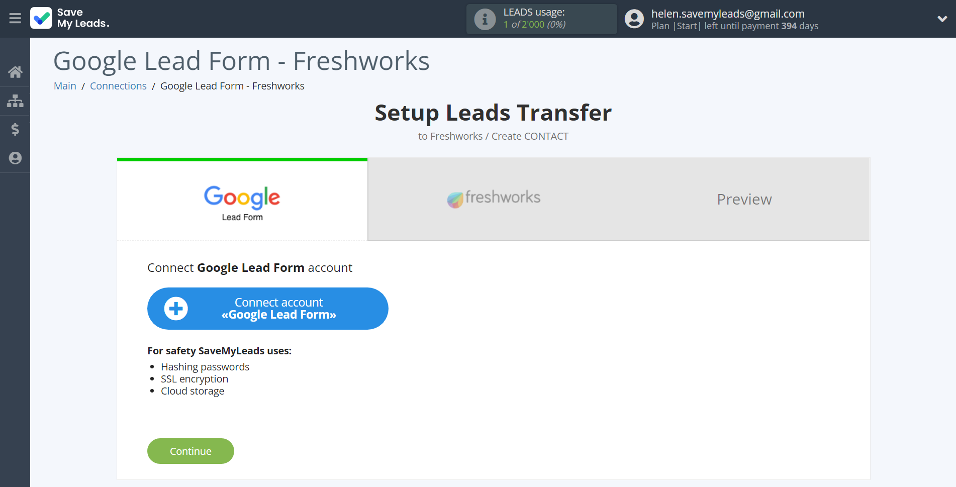 How to Connect Google Lead Form with Freshworks Create Contacts | Data Source account How to Connect Google Lead Form with Freshworks Create Contacts | Data Source account