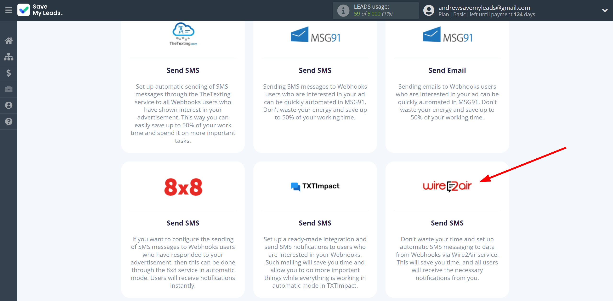 How to Connect Webhooks with Wire2Air | Data Destination system selection How to Connect Webhooks with Wire2Air | Data Destination system selection