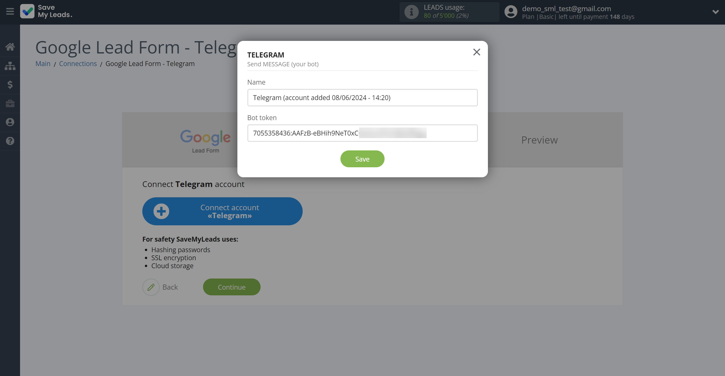 How to Connect Google Lead Form with Telegram (your bot) | Data Destination account connection How to Connect Google Lead Form with Telegram (your bot) | Data Destination account connection
