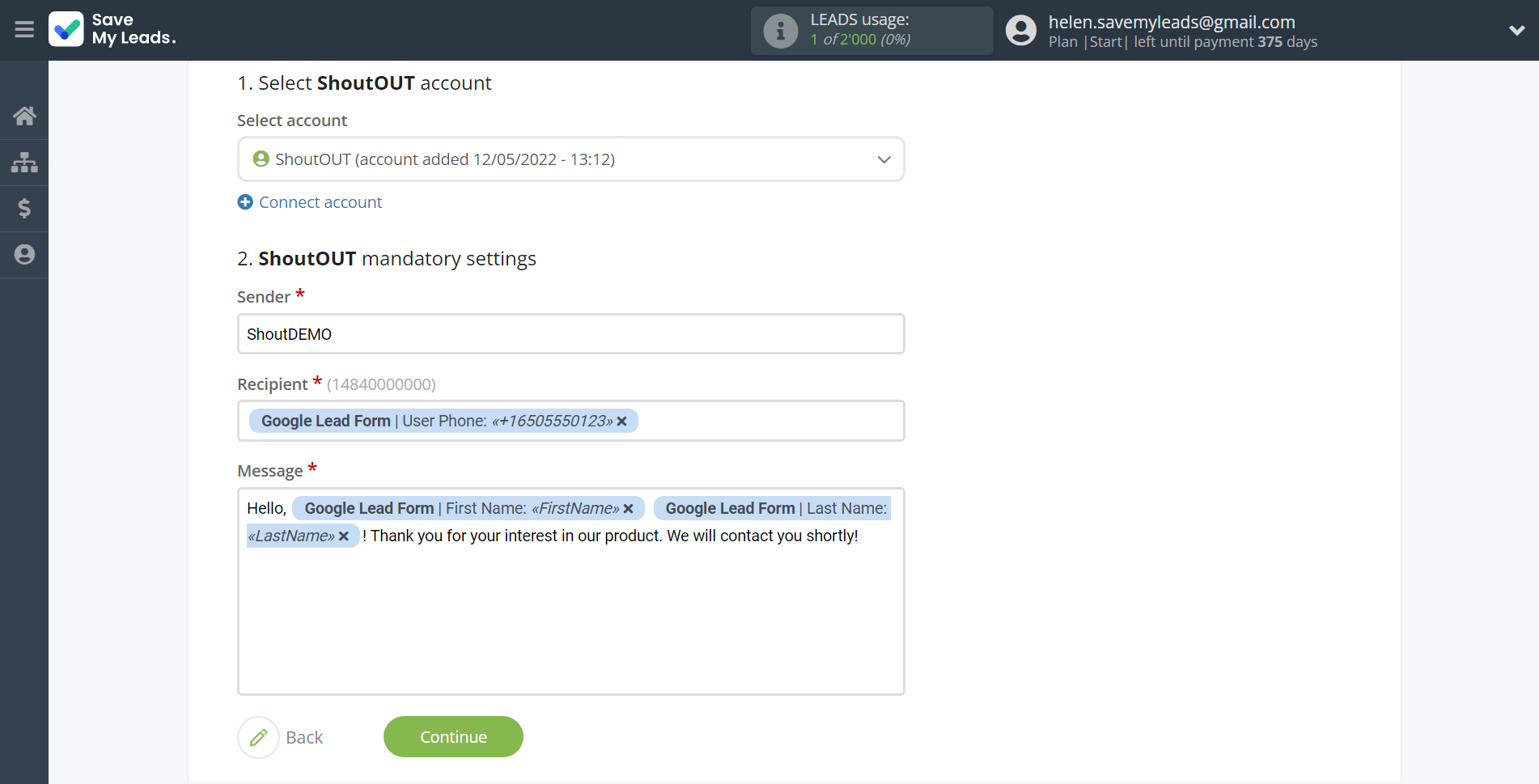 How to Connect Google Lead Form with ShoutOUT | Assigning fields How to Connect Google Lead Form with ShoutOUT | Assigning fields