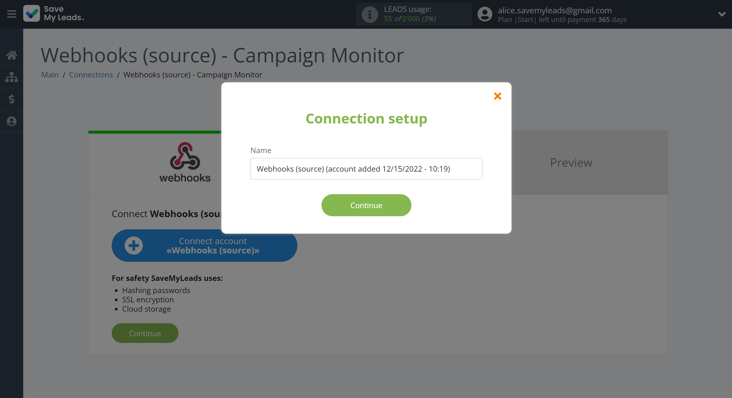 How to Connect Webhooks with Campaign Monitor | Data Source account connection How to Connect Webhooks with Campaign Monitor | Data Source account connection