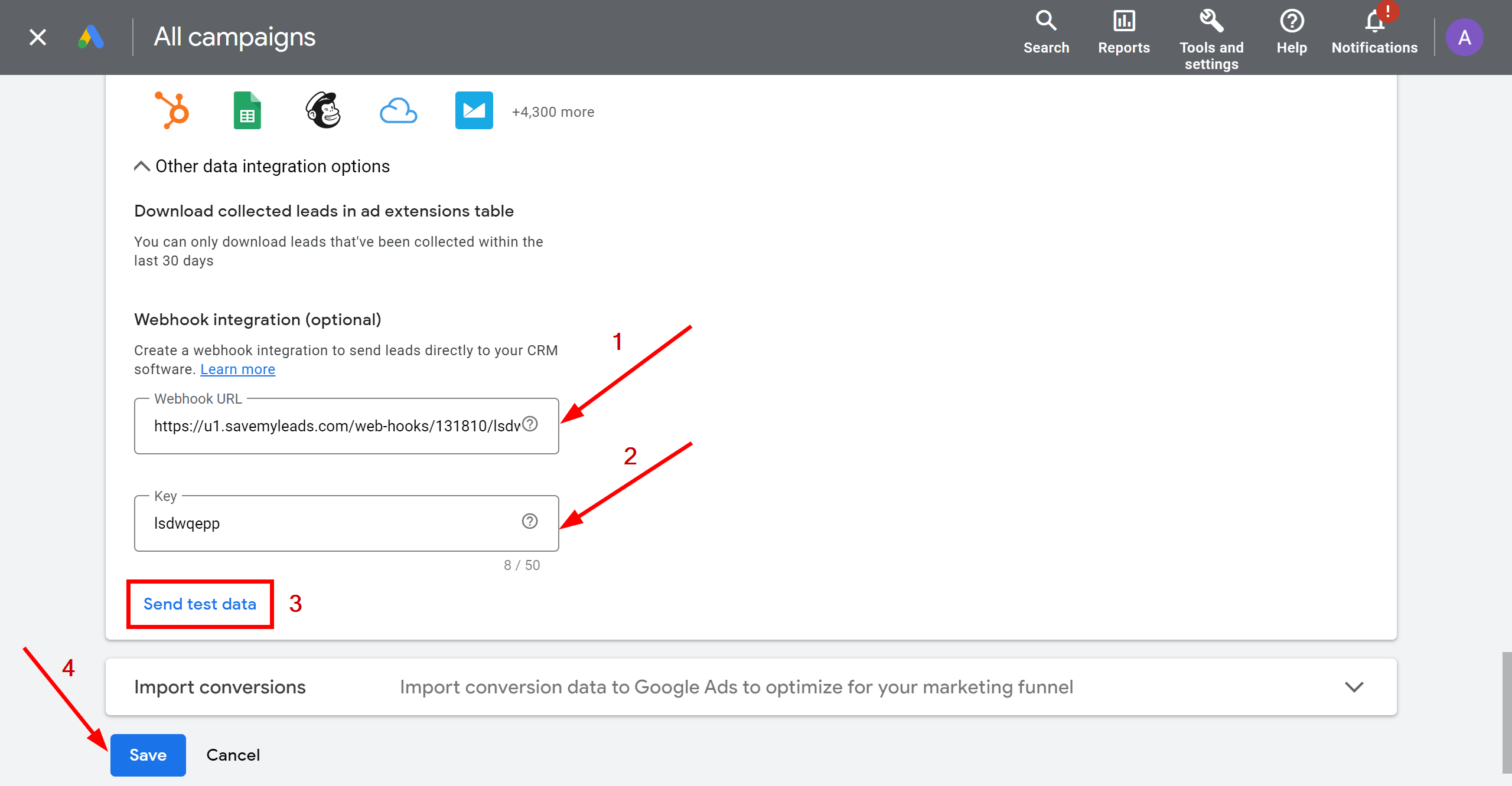 How to Connect Google Lead Form with BulkGate | Data Source account connection How to Connect Google Lead Form with BulkGate | Data Source account connection