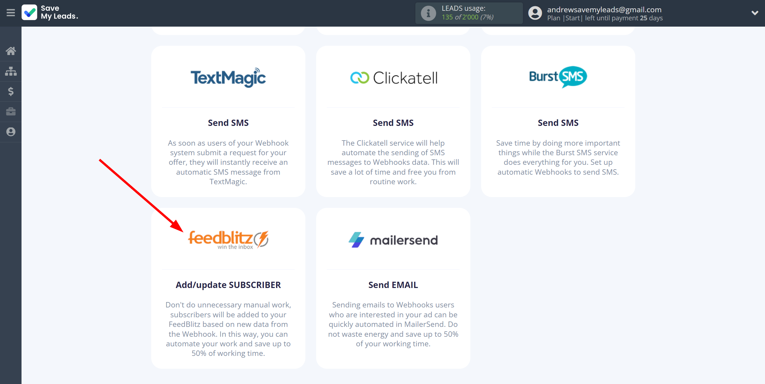 How to Connect Webhooks with FeedBlitz | Data Destination system selection How to Connect Webhooks with FeedBlitz | Data Destination system selection