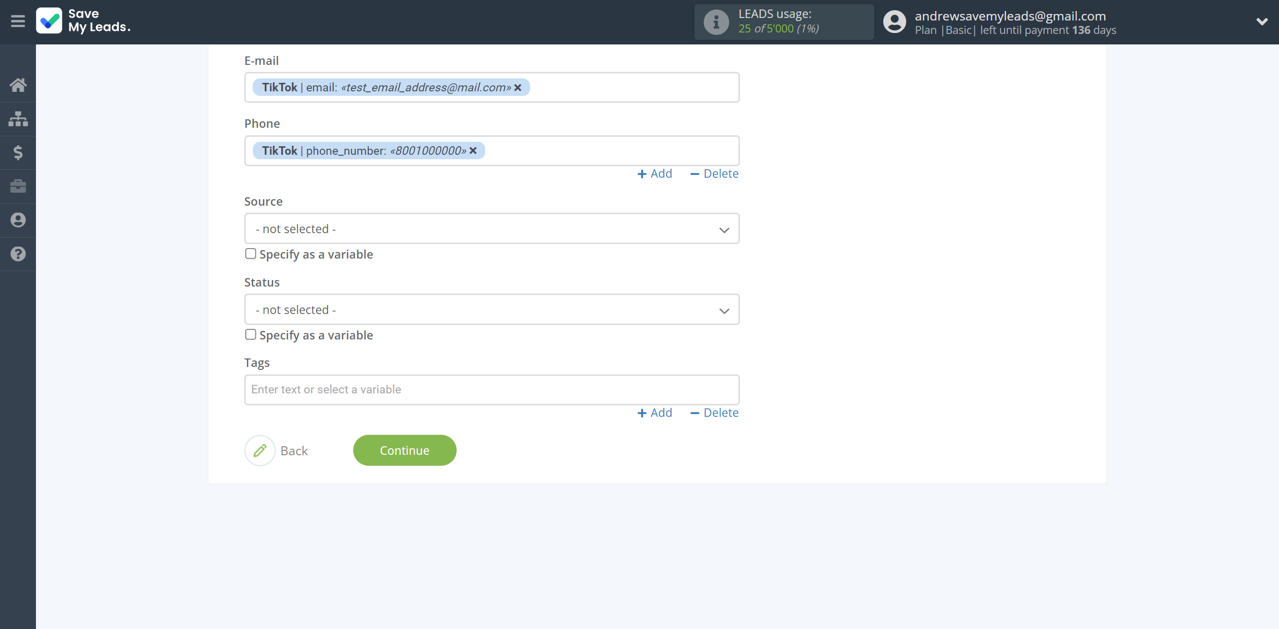 How to Connect TikTok with KeepinCRM Create/update Client/Lead | Assigning fields How to Connect TikTok with KeepinCRM Create/update Client/Lead | Assigning fields