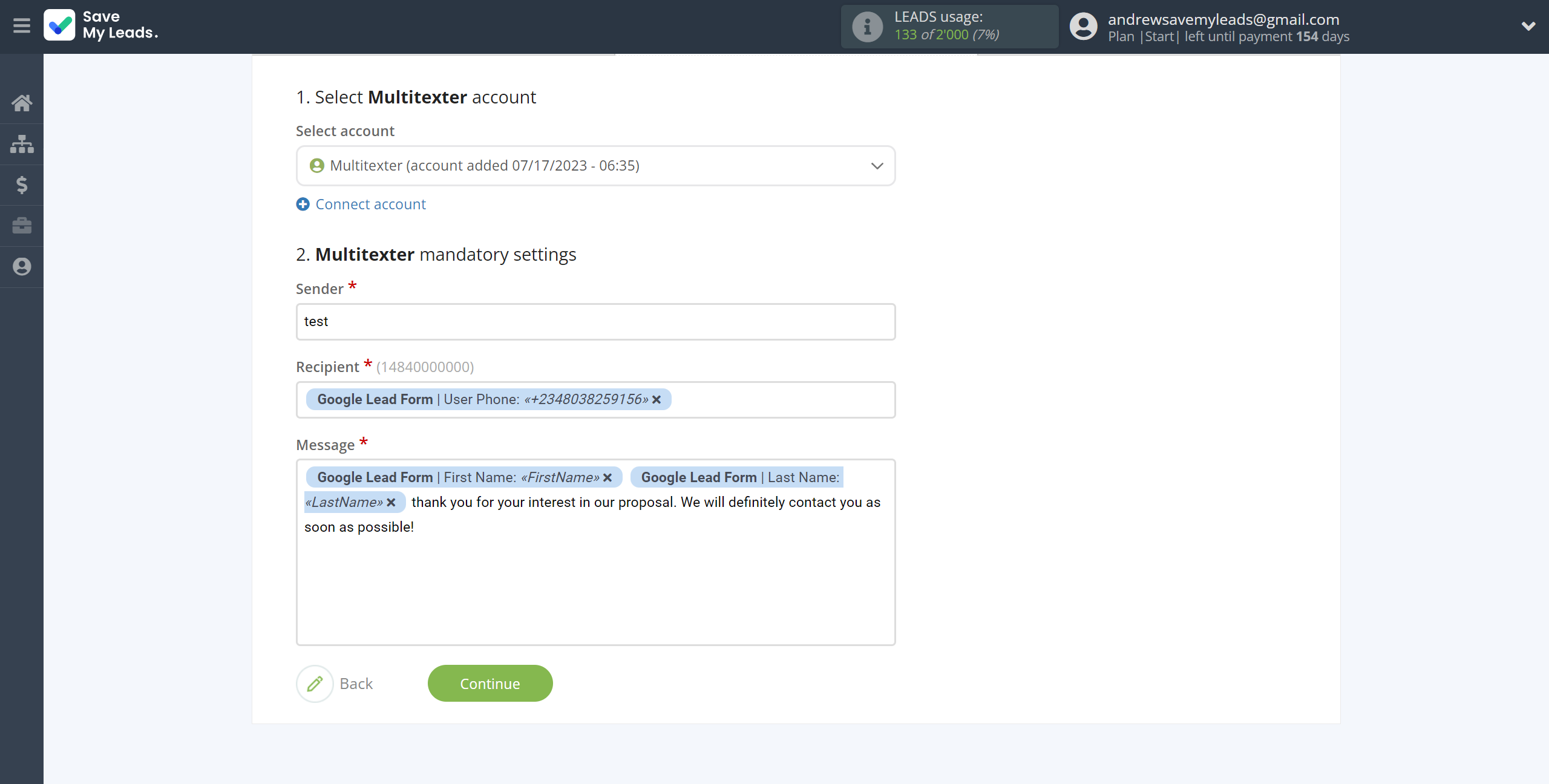 How to Connect Google Lead Form with Multitexter | Assigning fields How to Connect Google Lead Form with Multitexter | Assigning fields