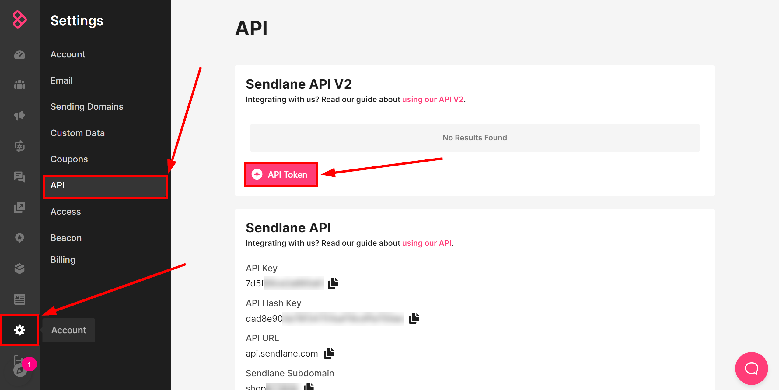How to Connect Webhooks with Sendlane Add Contacts | Data Destination account connection How to Connect Webhooks with Sendlane Add Contacts | Data Destination account connection