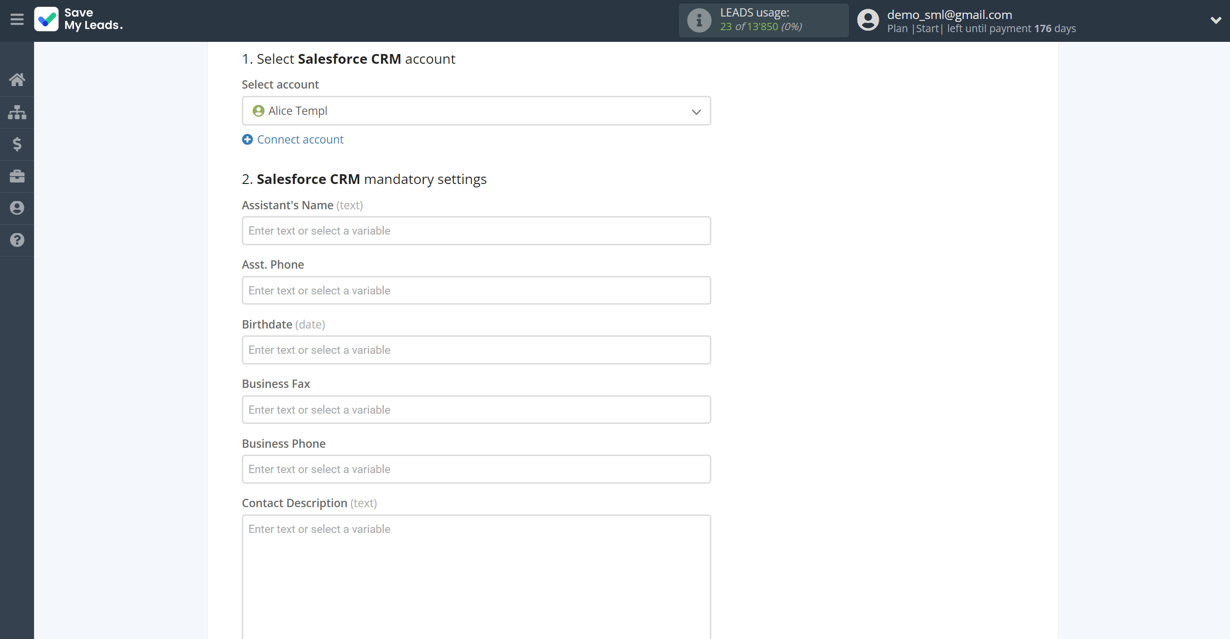 How to Connect TikTok with Salesforce CRM Create Contacts | Assigning fields How to Connect TikTok with Salesforce CRM Create Contacts | Assigning fields