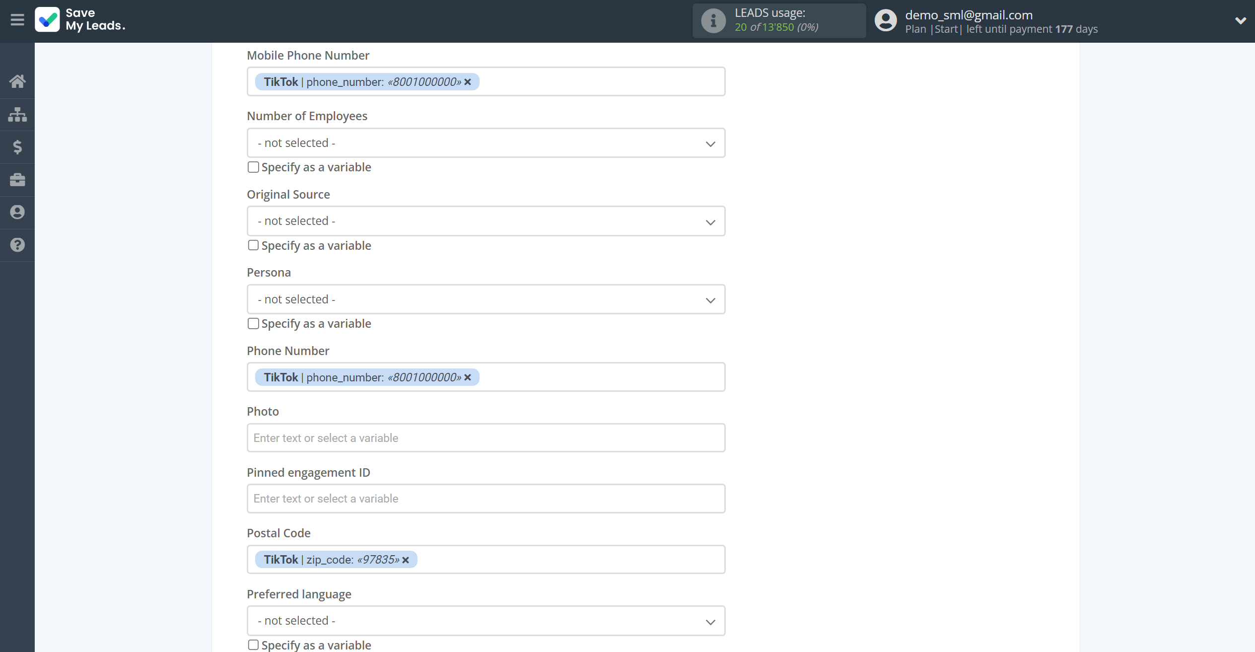 How to Connect TikTok with HubSpot Create Contacts | Assigning fields How to Connect TikTok with HubSpot Create Contacts | Assigning fields