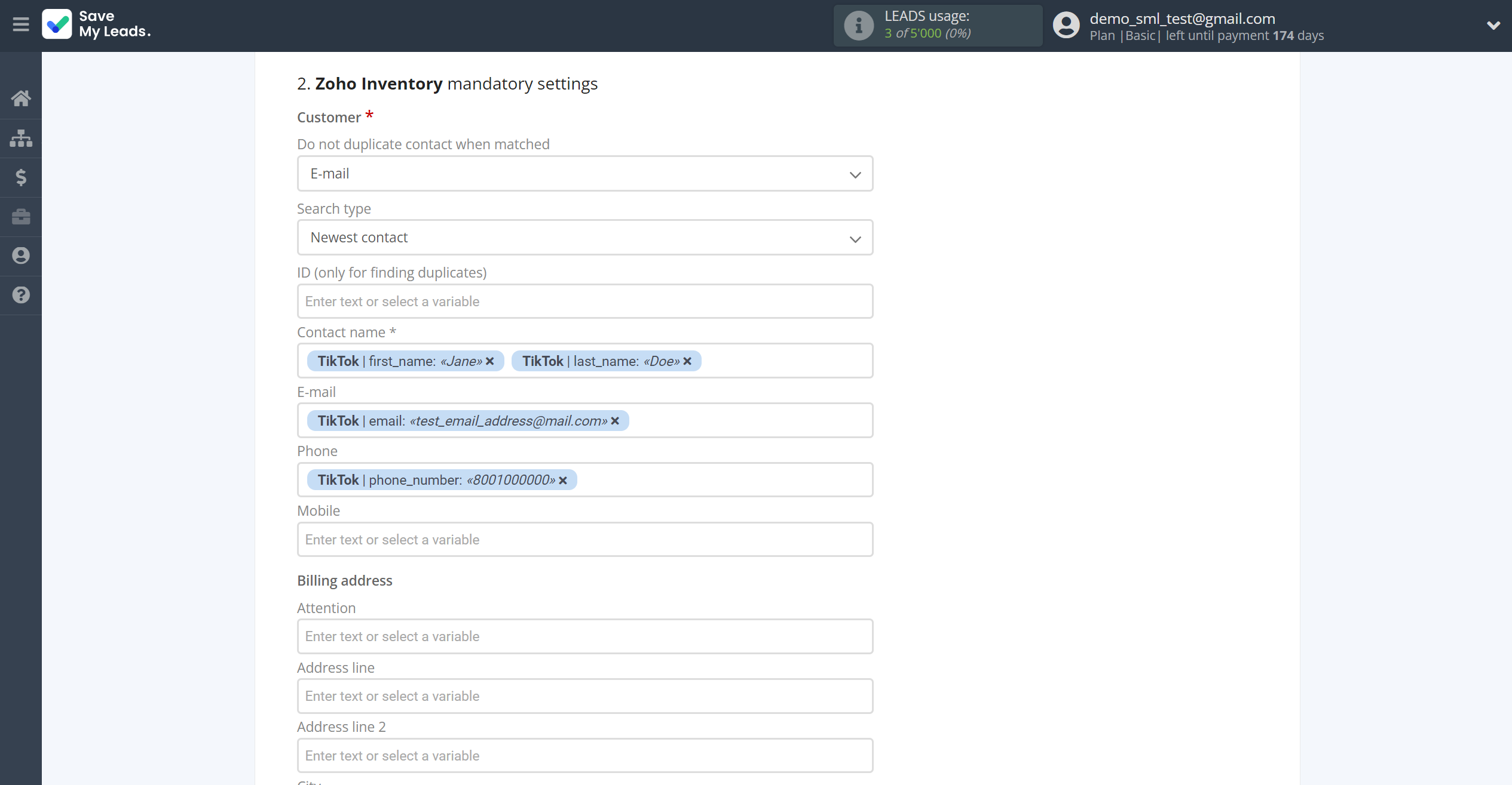 How to Connect TikTok with Zoho Inventory Create sales Order | Assigning fields How to Connect TikTok with Zoho Inventory Create sales Order | Assigning fields