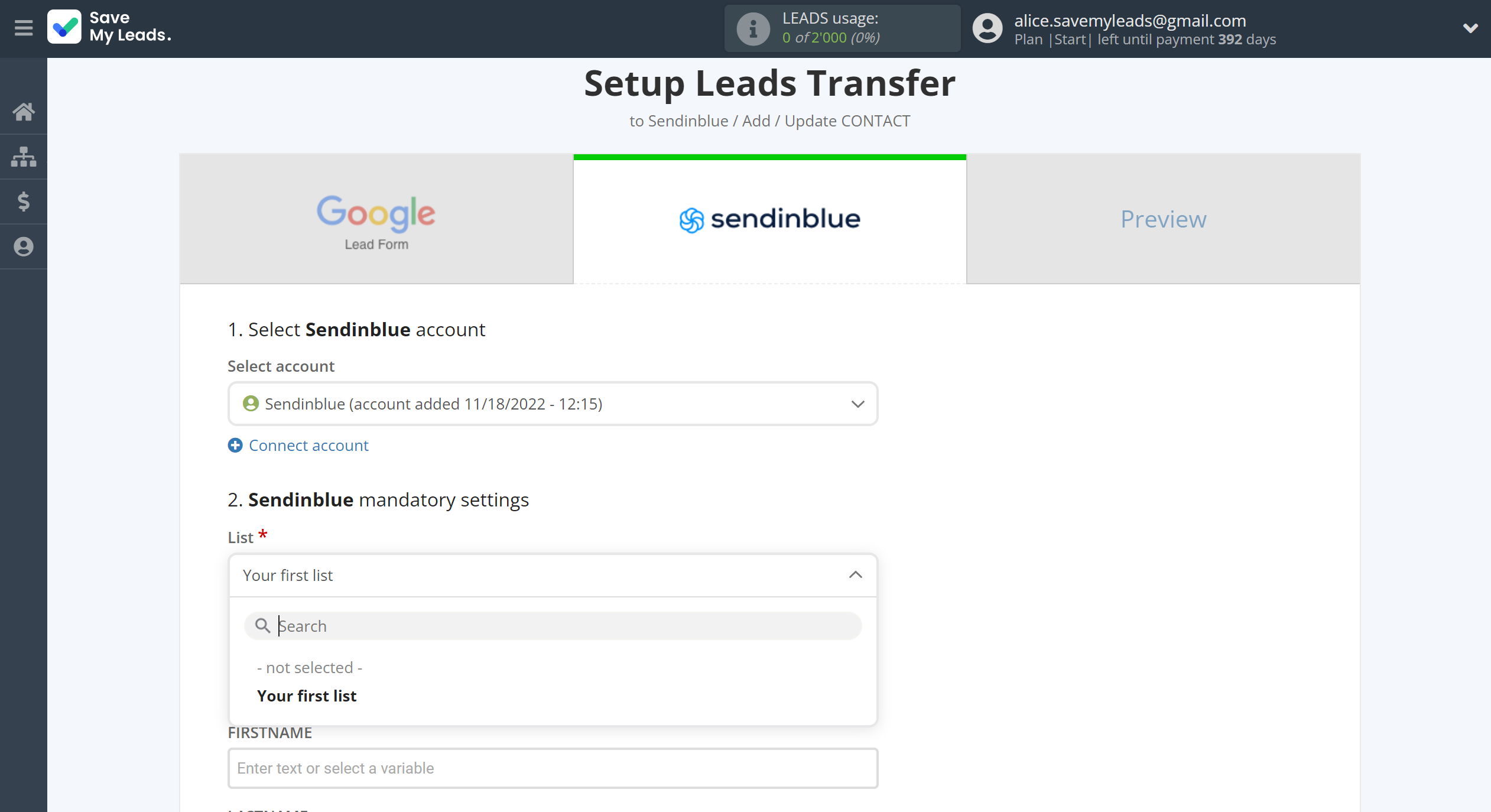 How to Connect Google Lead Form with Brevo | Assigning fields How to Connect Google Lead Form with Brevo | Assigning fields