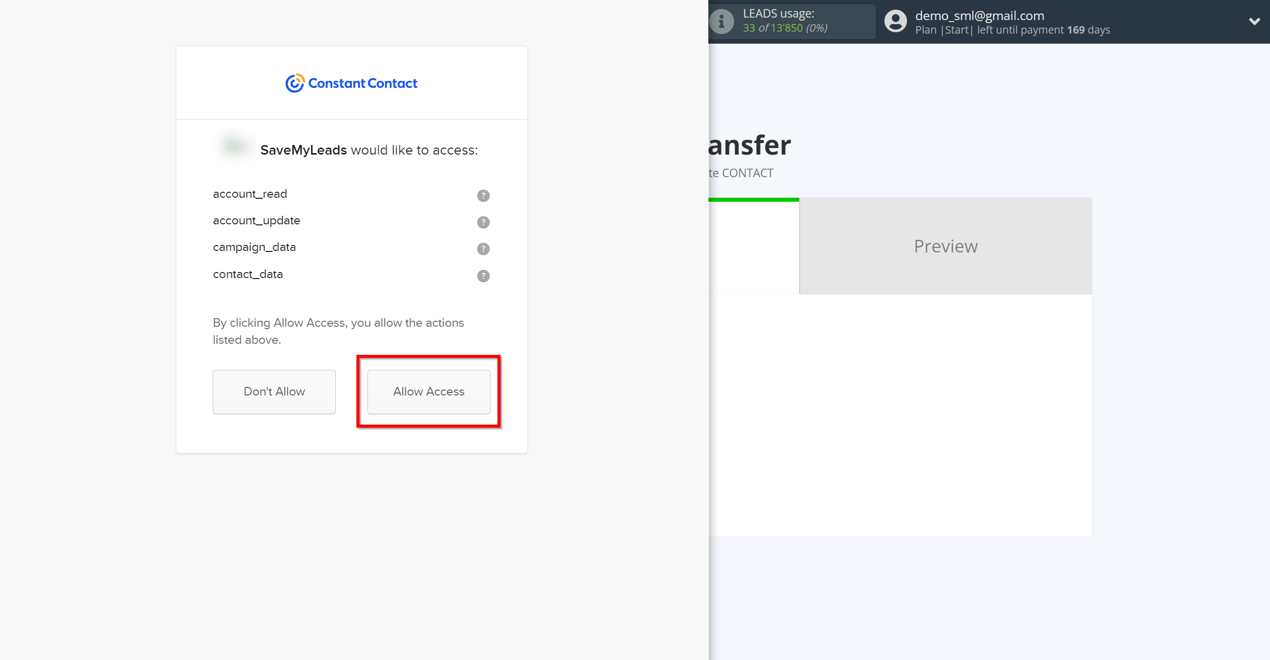 How to Connect TikTok with Constant Contact | Data Destination account connection How to Connect TikTok with Constant Contact | Data Destination account connection