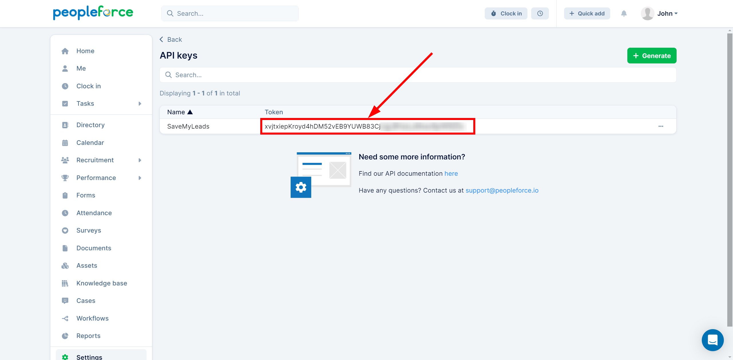 How to Connect Webhooks with PeopleForce Add Candidate | API key in your PeopleForce account How to Connect Webhooks with PeopleForce Add Candidate | API key in your PeopleForce account