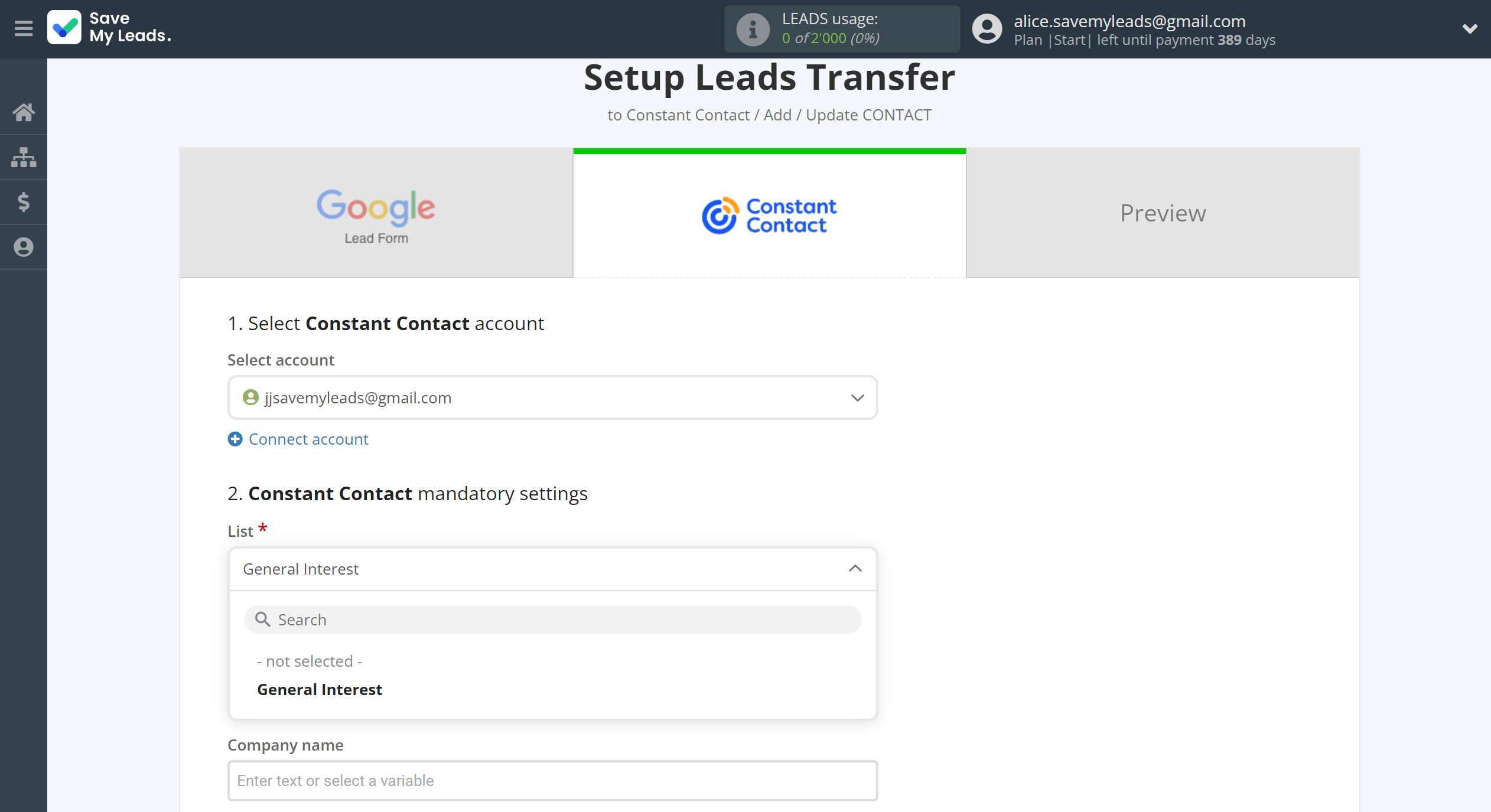 How to Connect Google Lead Form with Constant Contact | Assigning fields How to Connect Google Lead Form with Constant Contact | Assigning fields