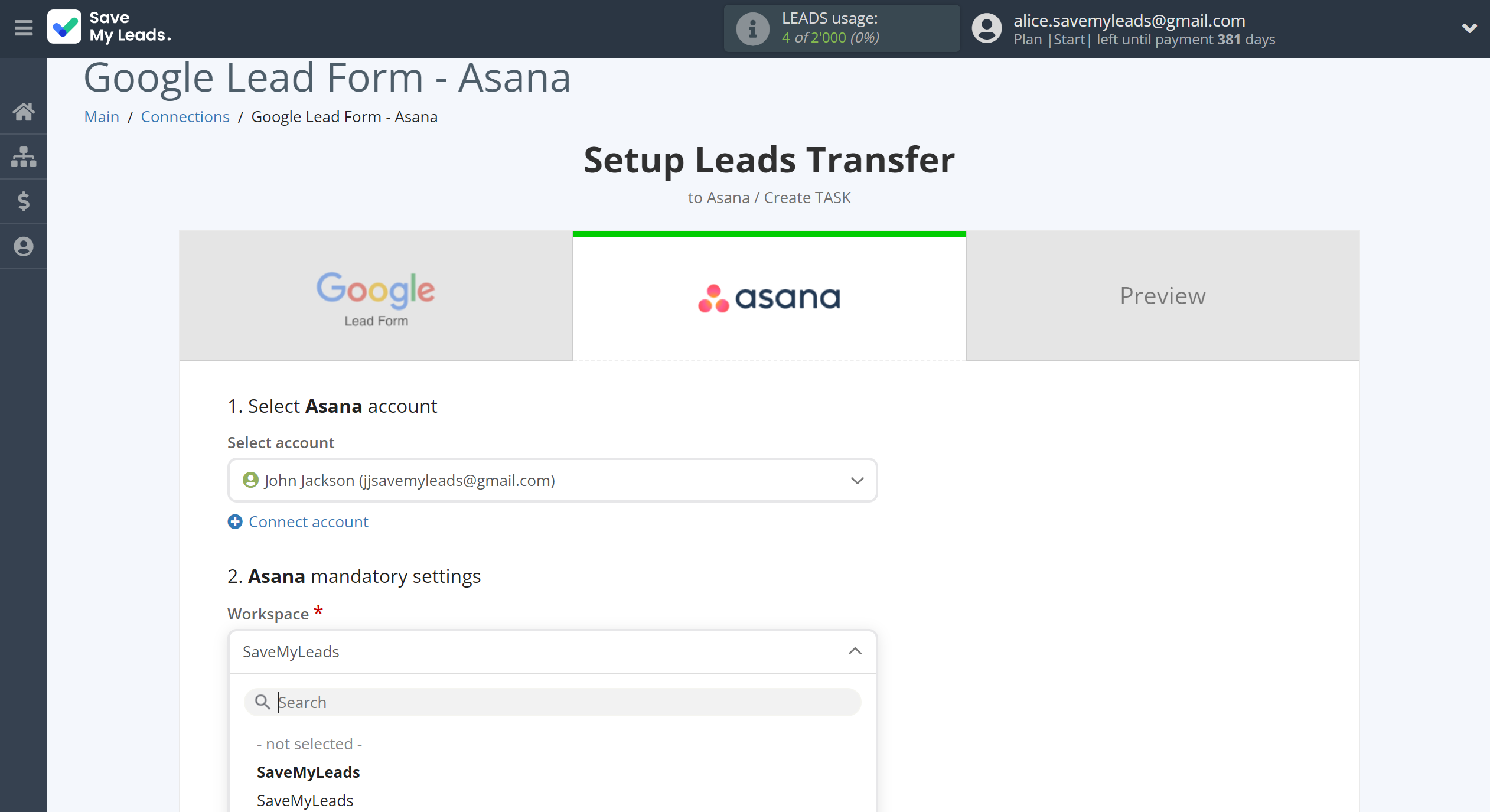 How to Connect Google Lead Form with Asana | Assigning fields How to Connect Google Lead Form with Asana | Assigning fields