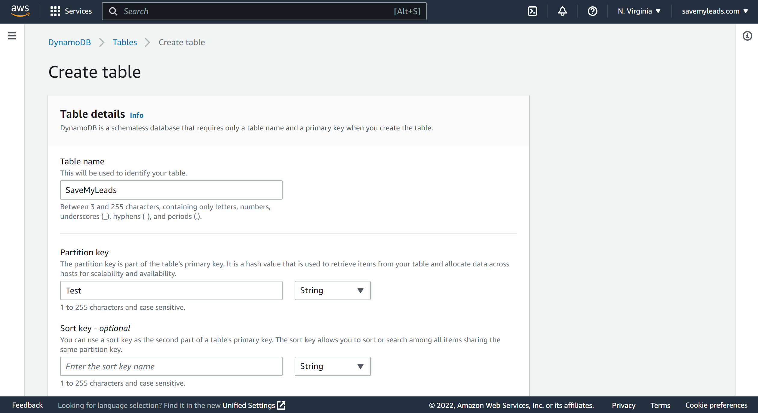 How to Connect Google Lead Form with Amazon DynamoDB | Creating table How to Connect Google Lead Form with Amazon DynamoDB | Creating table