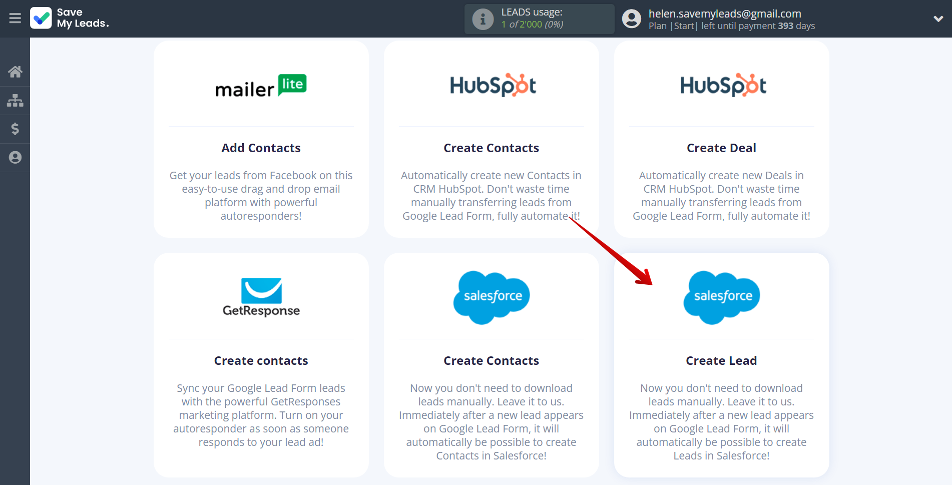 How to Connect Google Lead Form with Salesforce CRM Create Lead | Data Destination system selection How to Connect Google Lead Form with Salesforce CRM Create Lead | Data Destination system selection