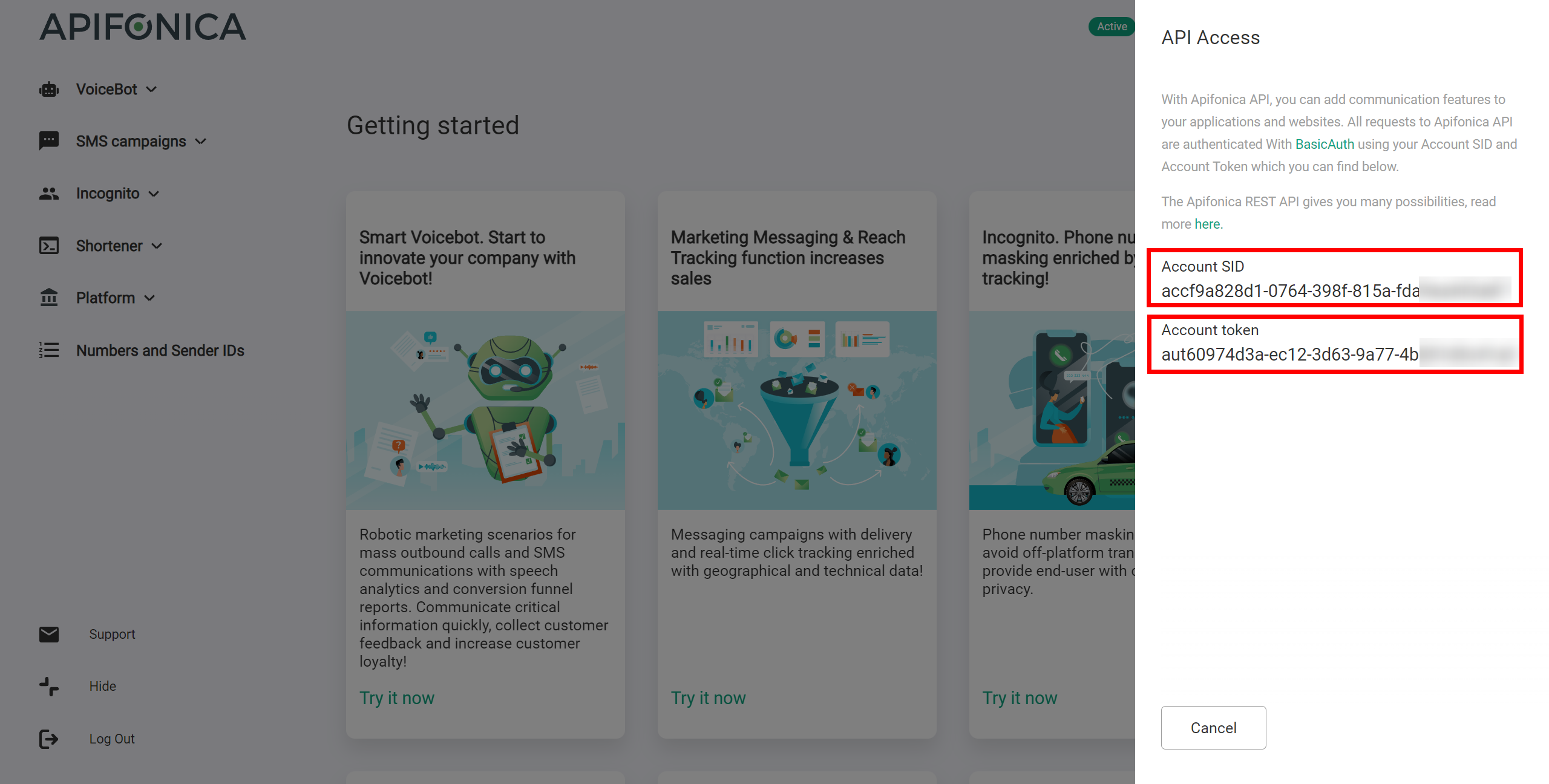 How to Connect Webhooks with Apifonica | Data Destination account connection How to Connect Webhooks with Apifonica | Data Destination account connection
